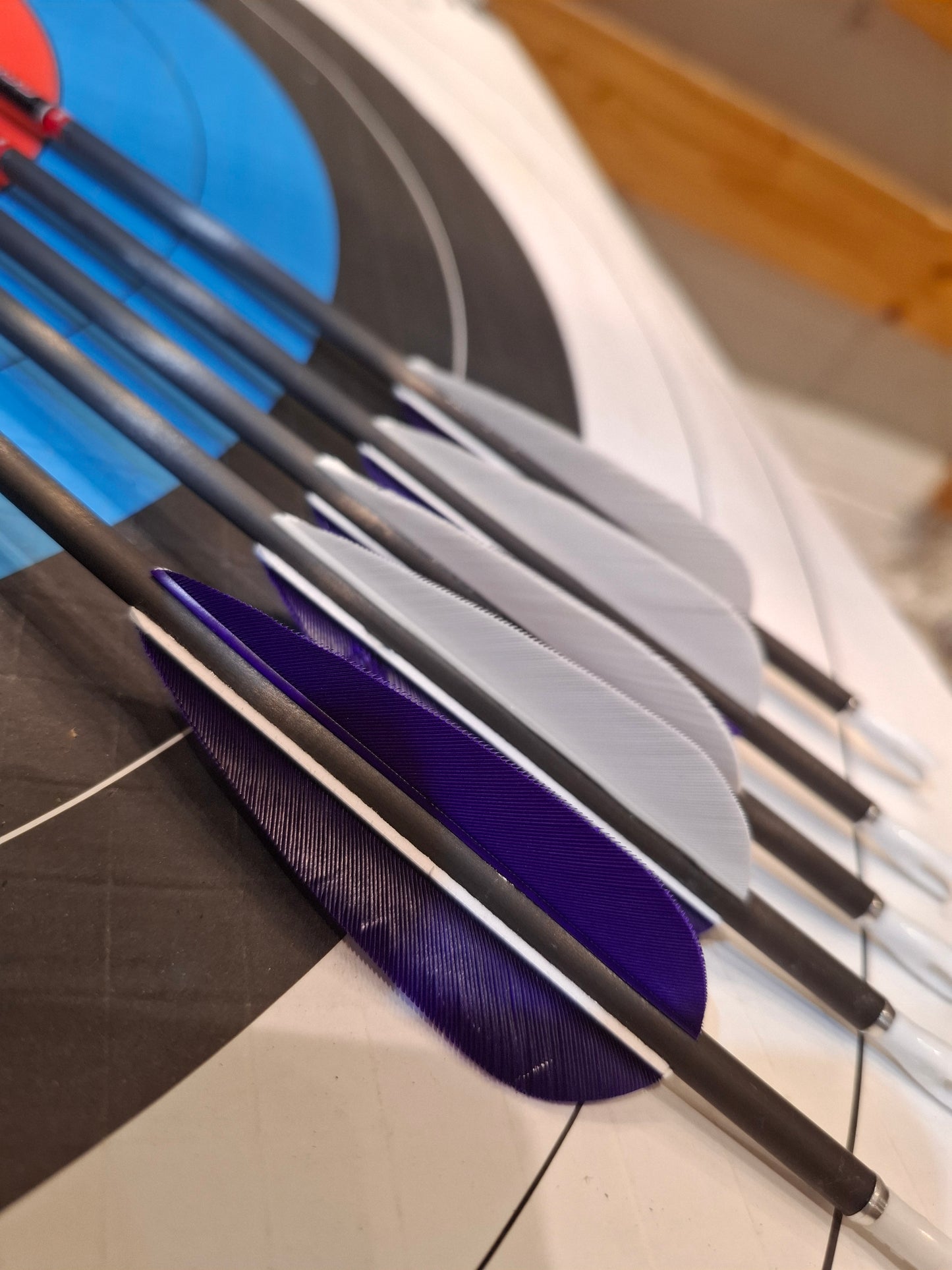 ARROWS CARBON NOVICE ID4.2 800 FEATHER أسهم نوفس ريش