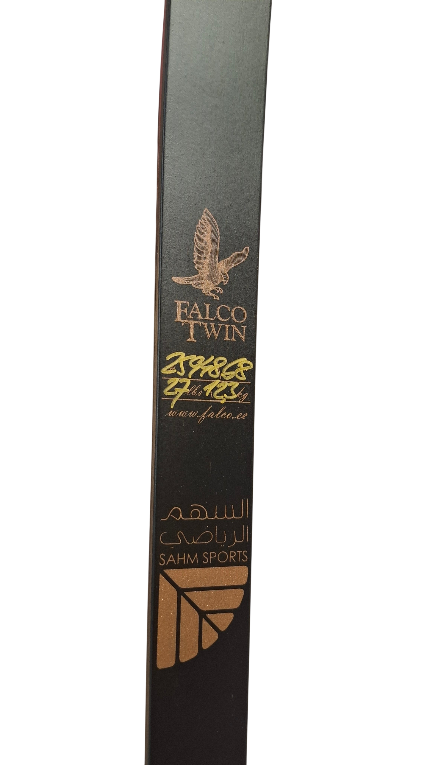 Falco Twin Longbow Colorwood - blue + pink