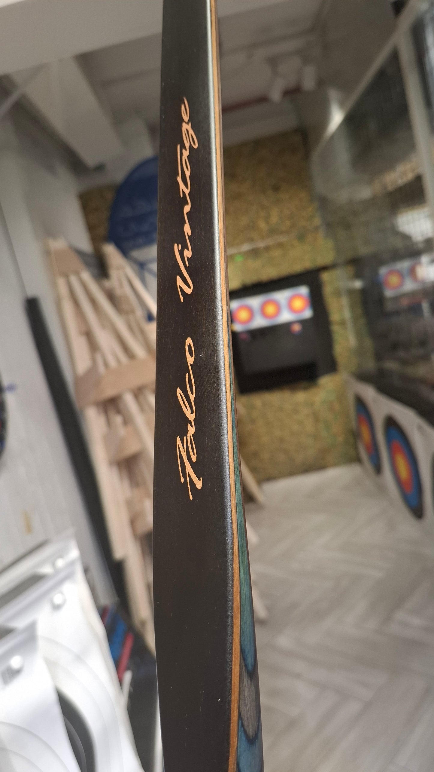 Falco Twin Longbow Colorwood - blue + grey