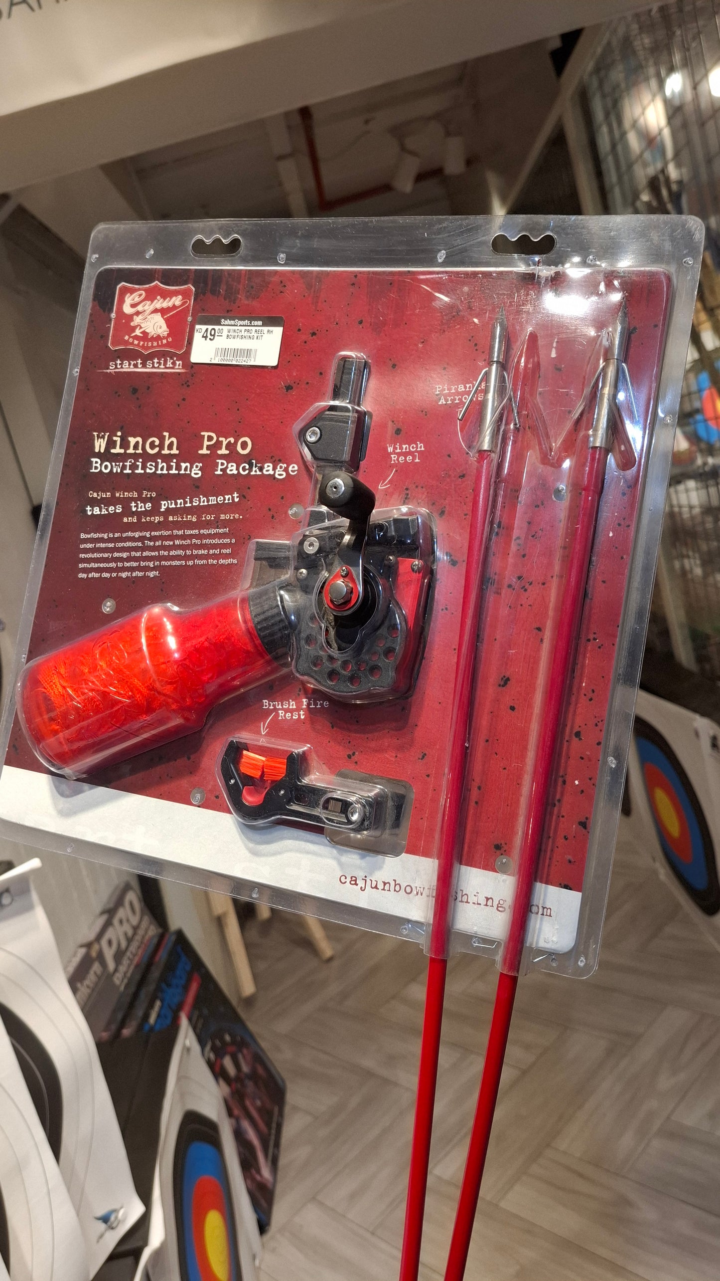 WINCH PRO REEL RH BOWFISHING KIT