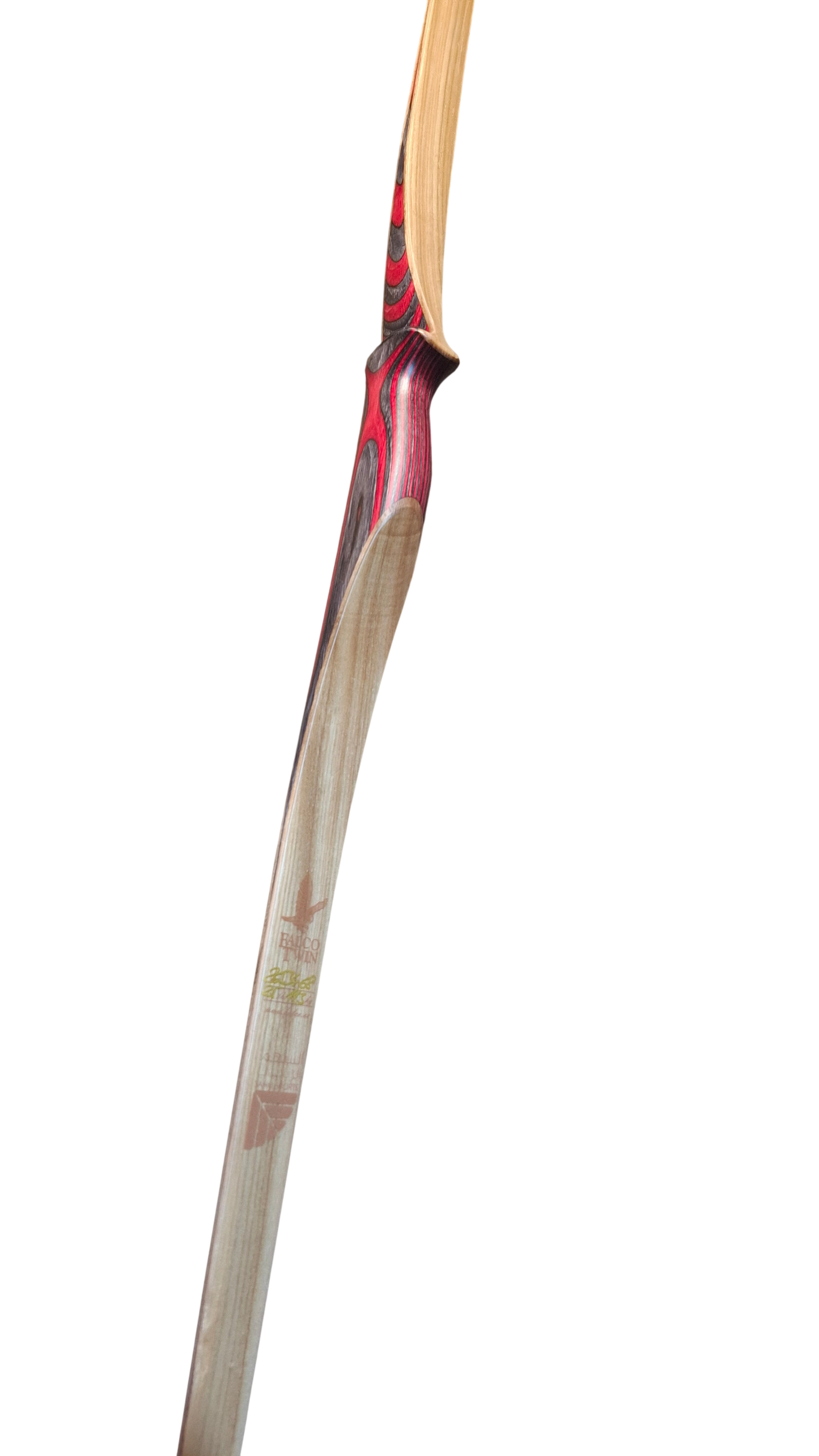 Falco Twin Longbow Red + Grey exotic قوس فالكو تون