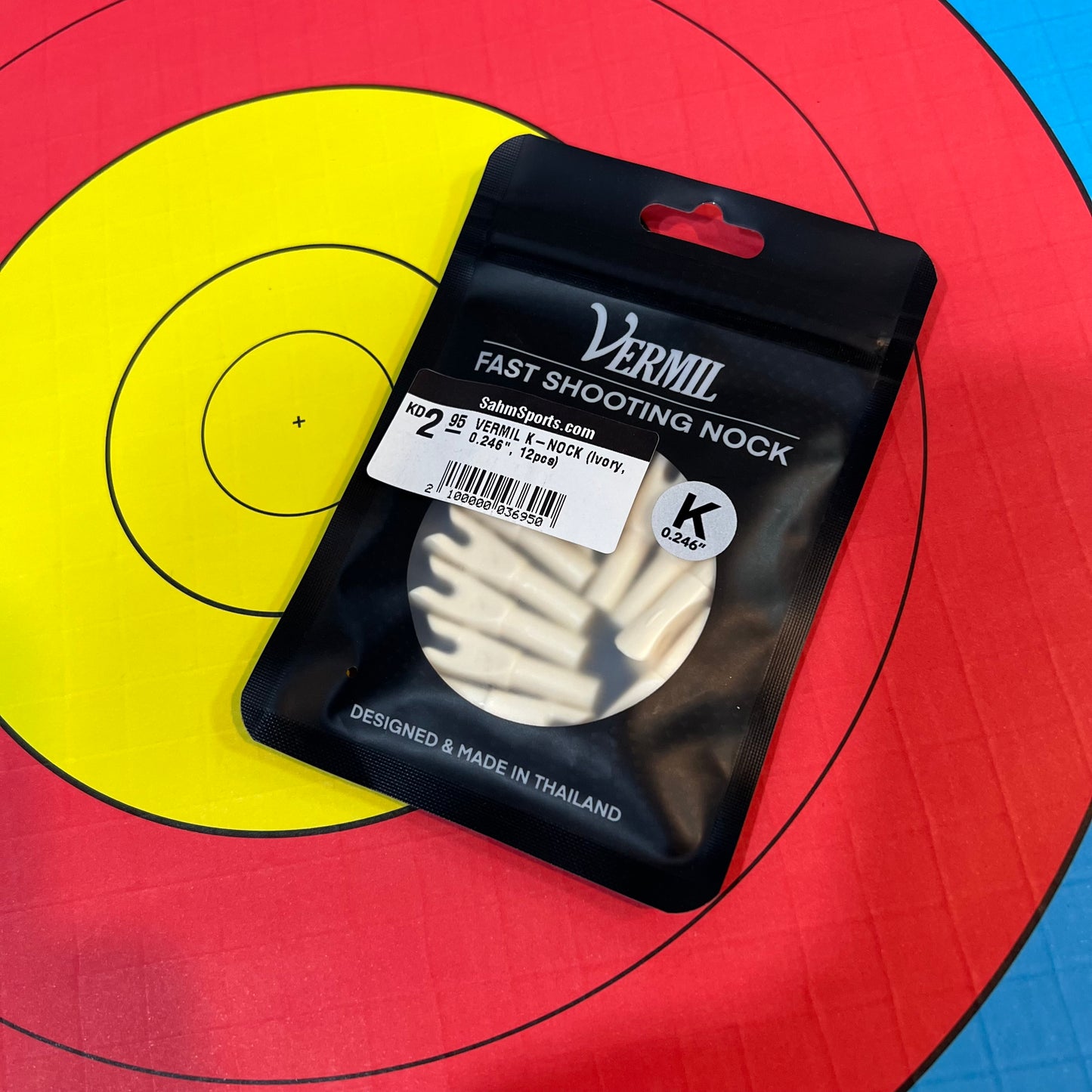 VERMIL K-NOCK (Ivory, 0.246", 12pcs)