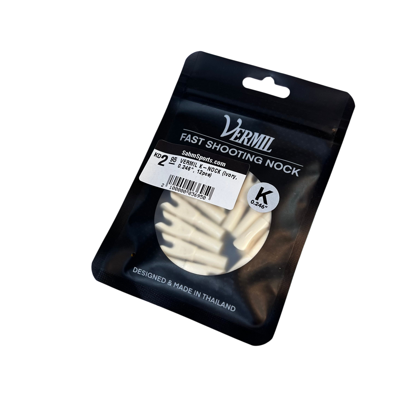 VERMIL K-NOCK (Ivory, 0.246", 12pcs)