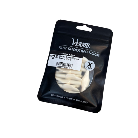VERMIL X-NOCK (Ivory, 0.246", 12pcs)