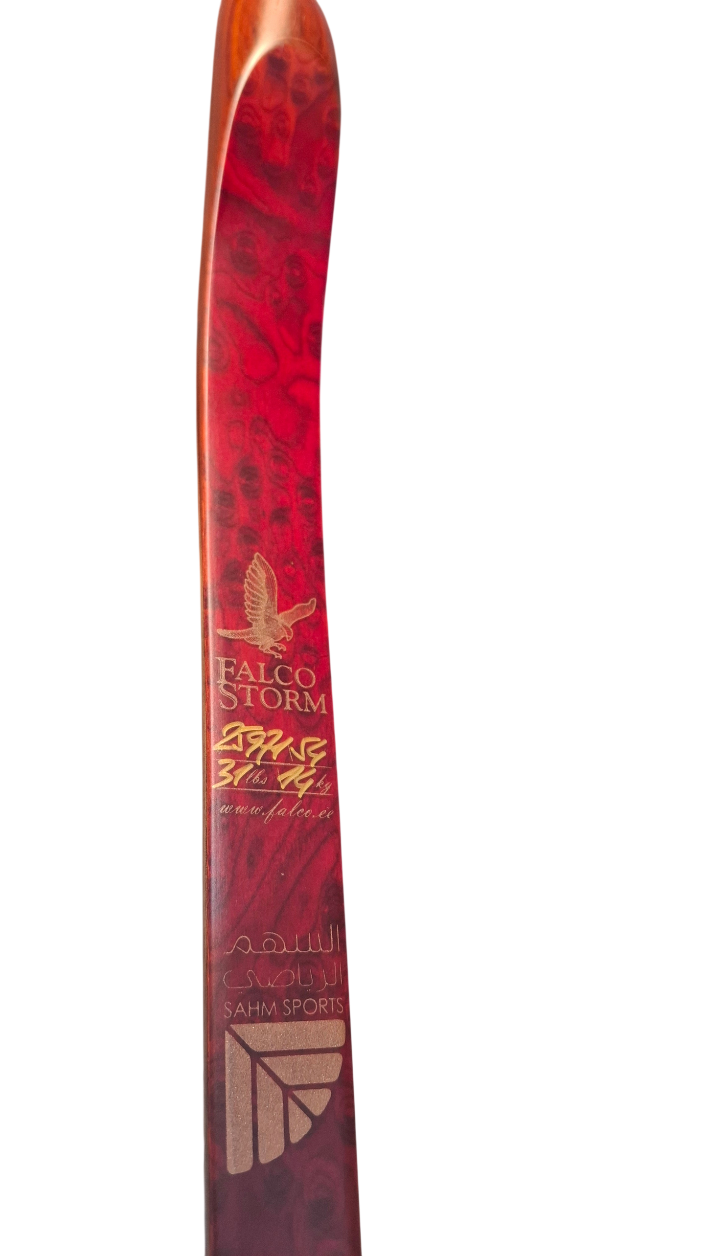 Falco Storm Longbow (Padouk w/orange root)
