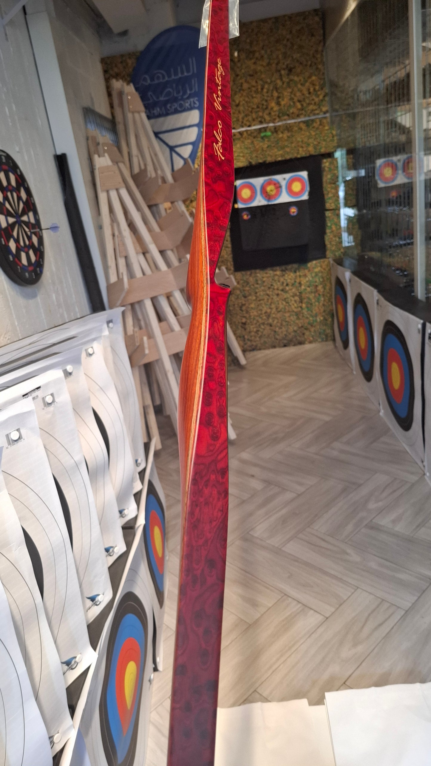 Falco Storm Longbow (Padouk w/orange root)