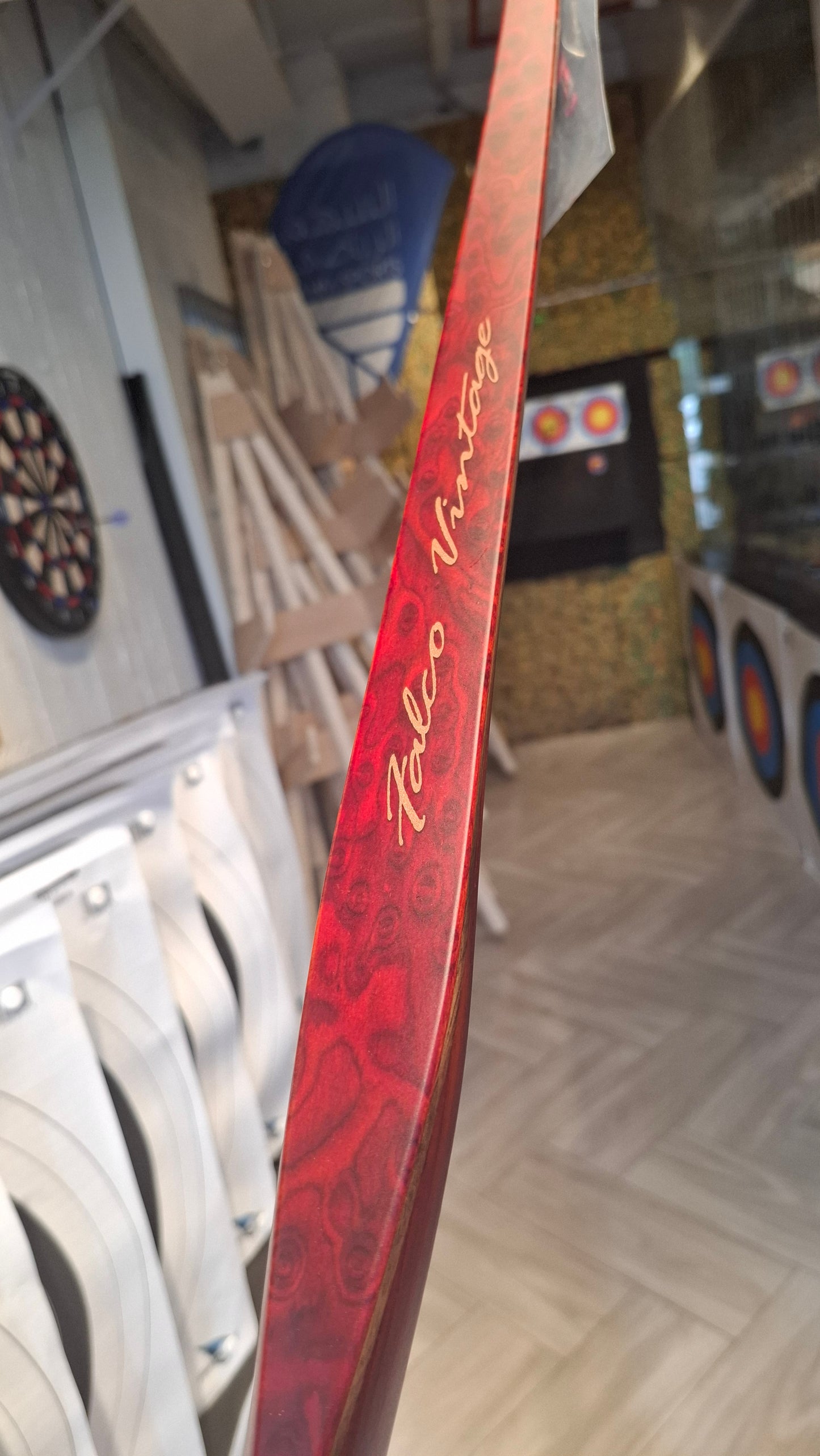 Falco Storm Longbow (Padouk w/orange root)