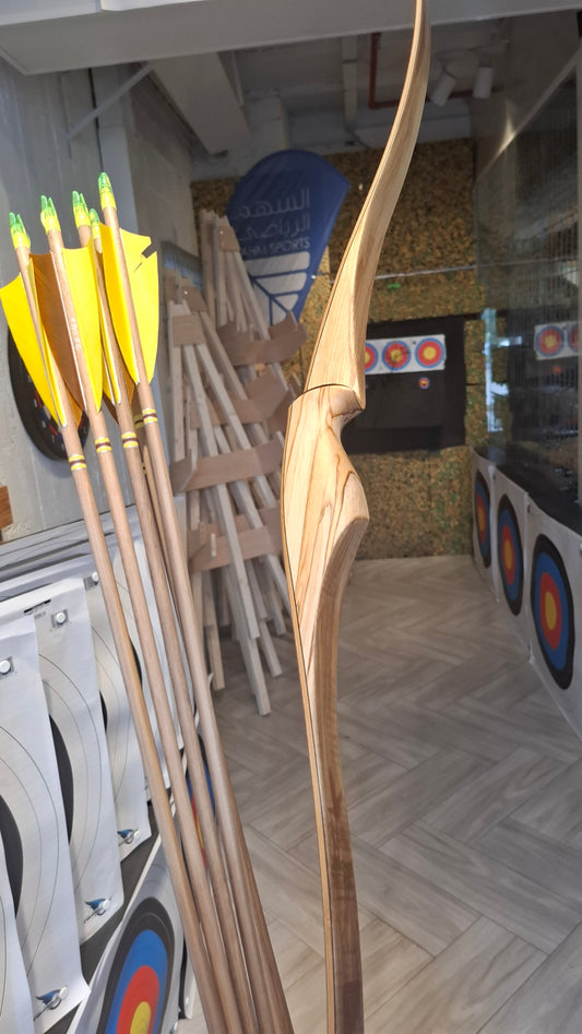 Falco Myth Longbow package (Spalted birch)