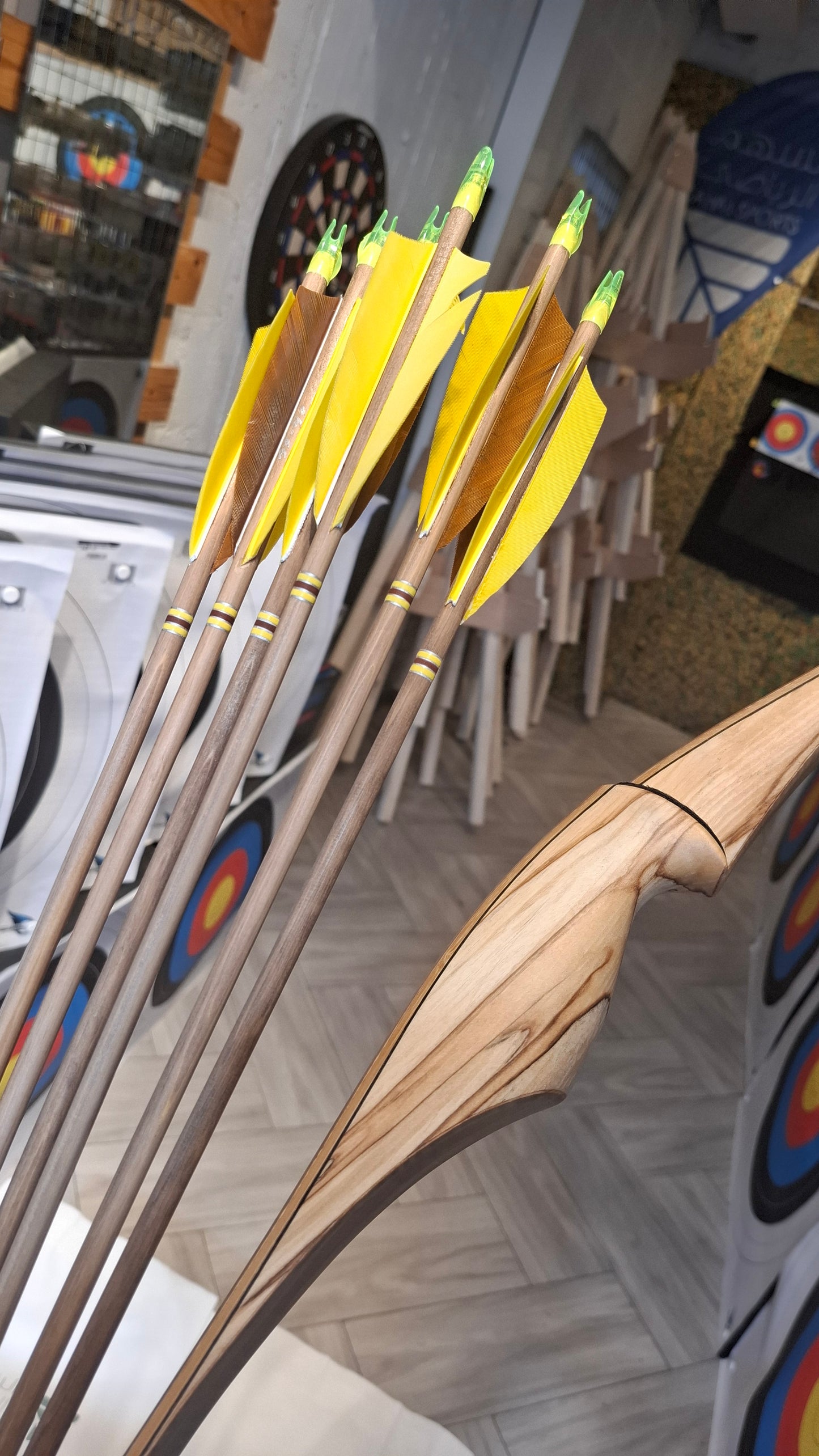 Falco Myth Longbow package (Spalted birch)