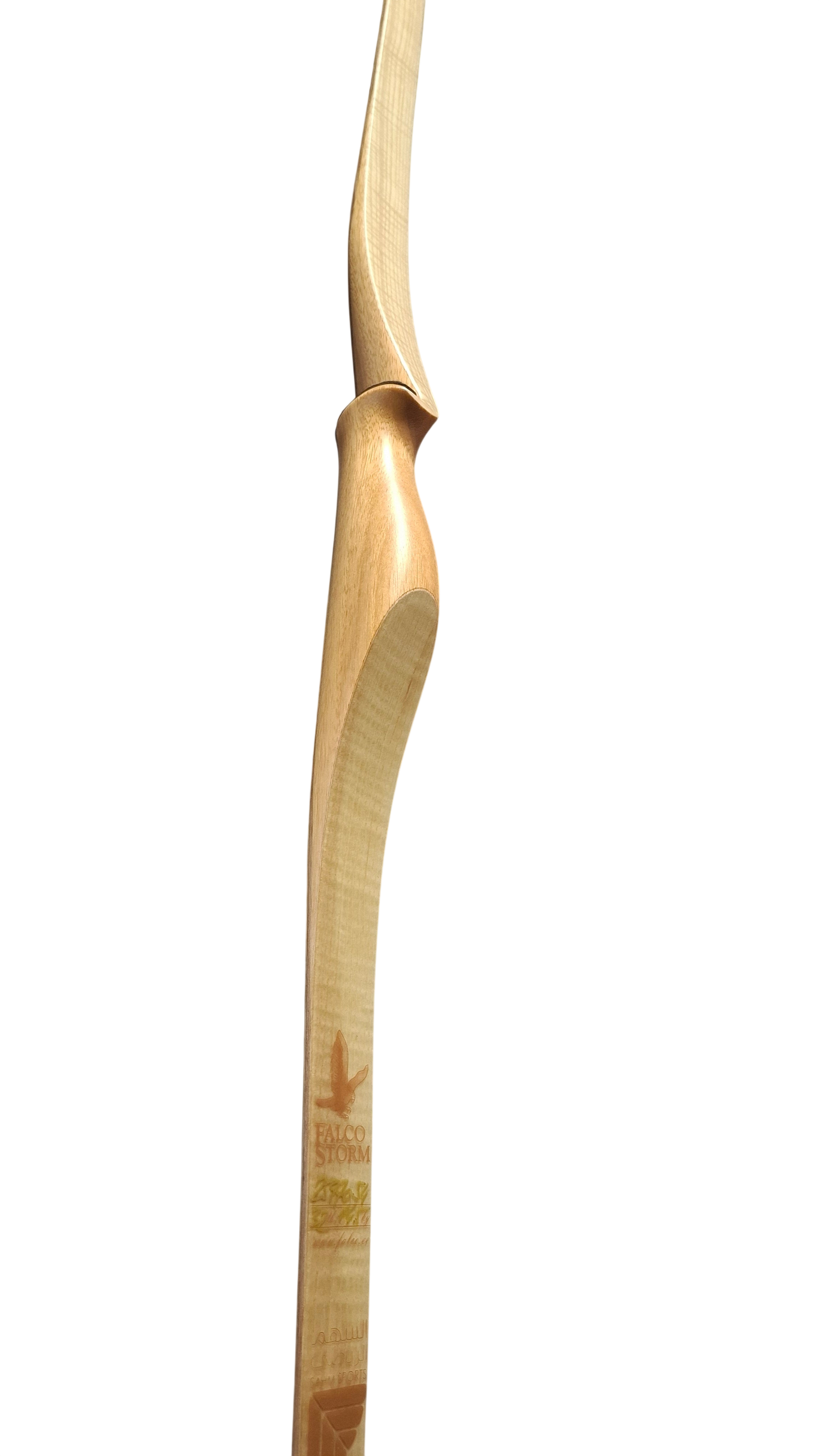 Falco Storm Longbow (Yellow heart w/ olive ash)