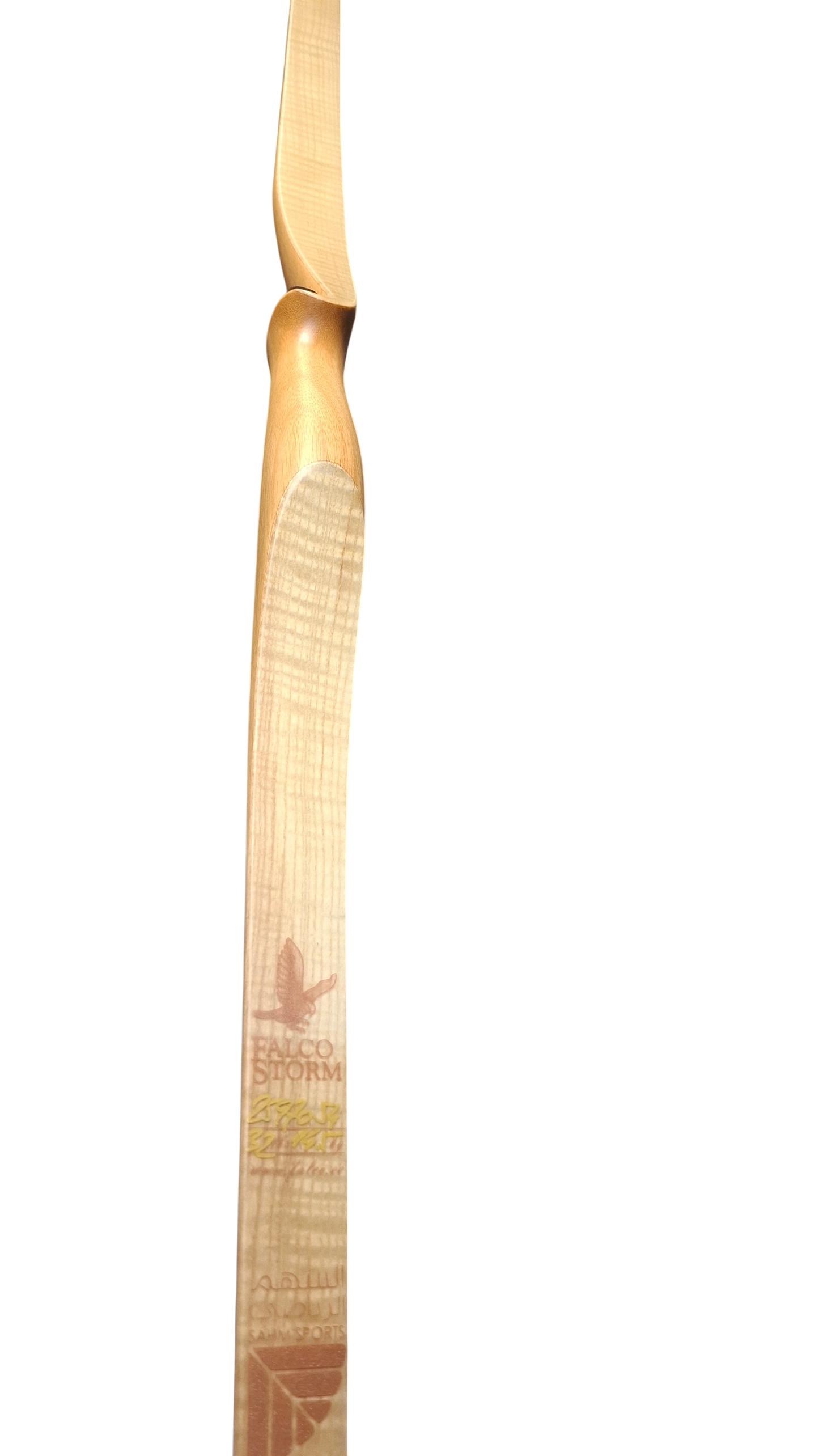 Falco Storm Longbow (Yellow heart w/ olive ash)