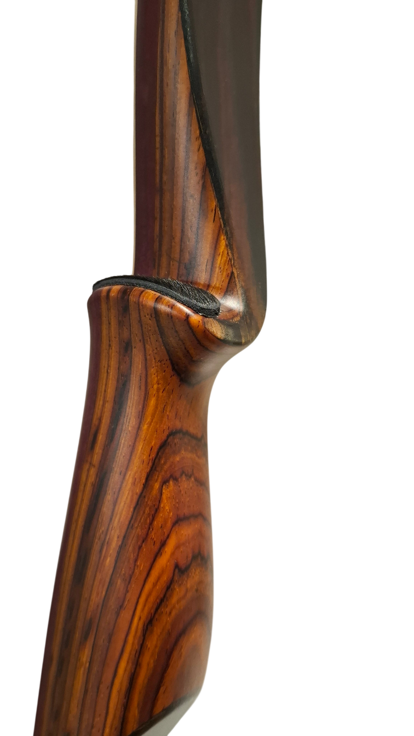 Falco Storm Longbow (Cocobolo + Amaranth w/ Macassar ebony)
