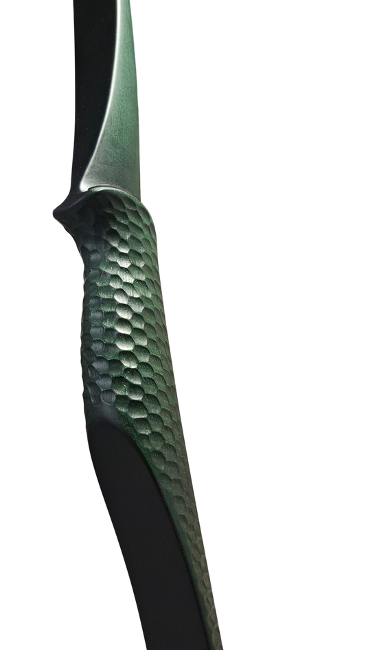 Falco Twin Longbow (Forest green fish scale cut)