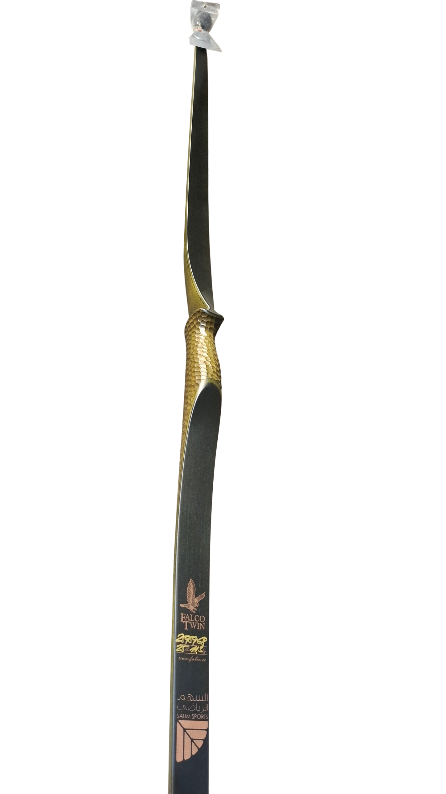 Falco Twin Longbow (Olive green fish scale cut)