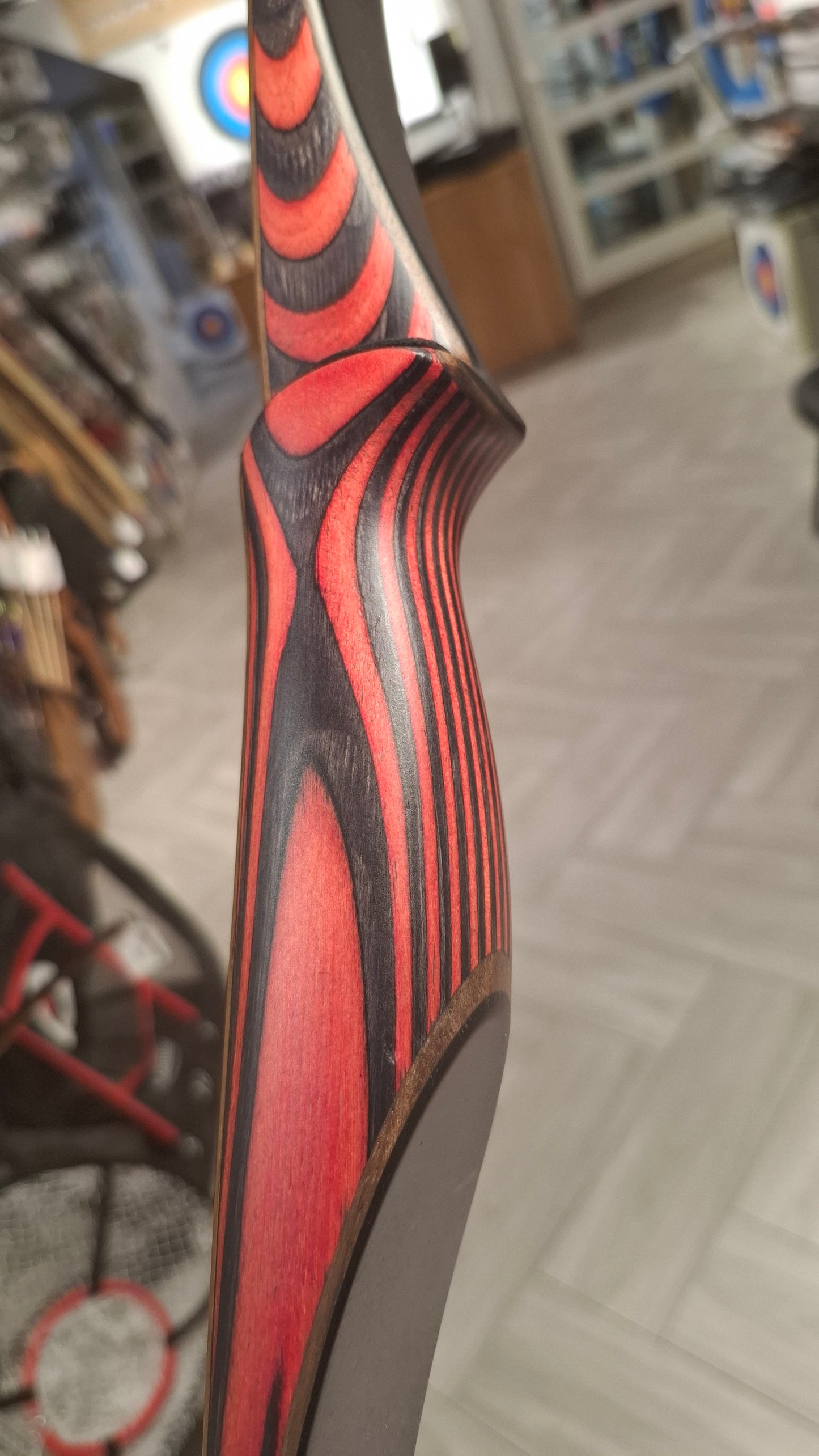 Falco Twin Longbow Colorwood - pink + grey