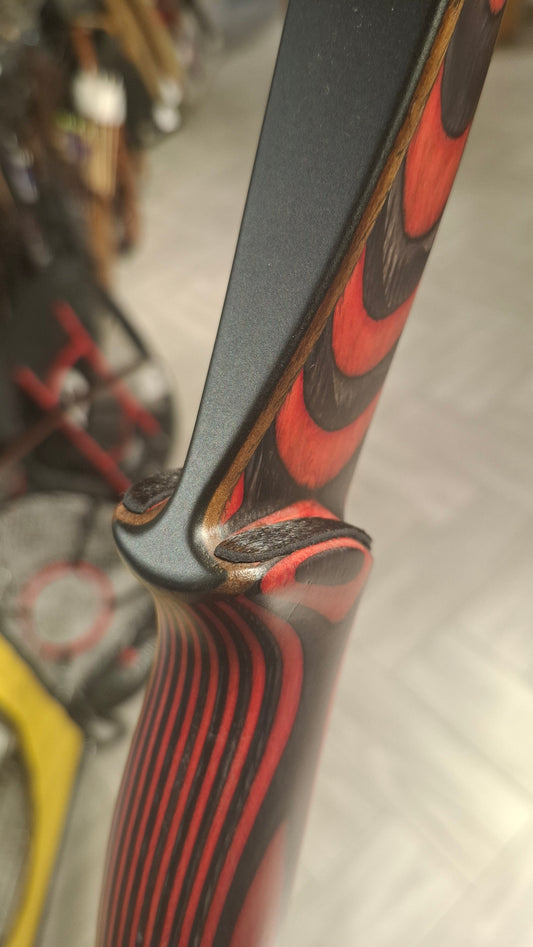 Falco Twin Longbow Colorwood - pink + grey