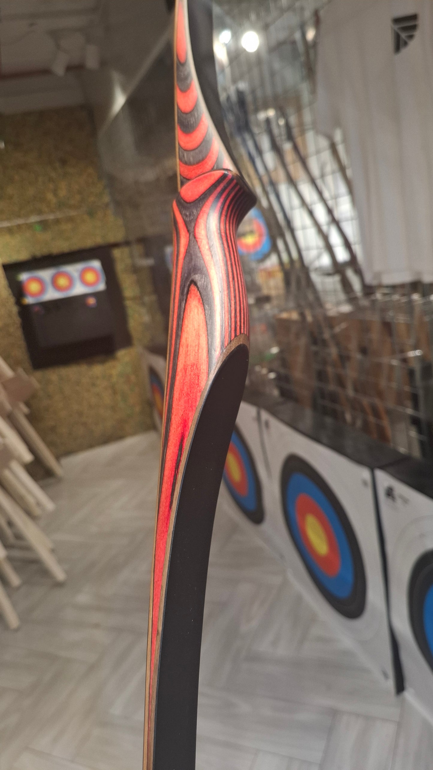 Falco Twin Longbow Colorwood - pink + grey