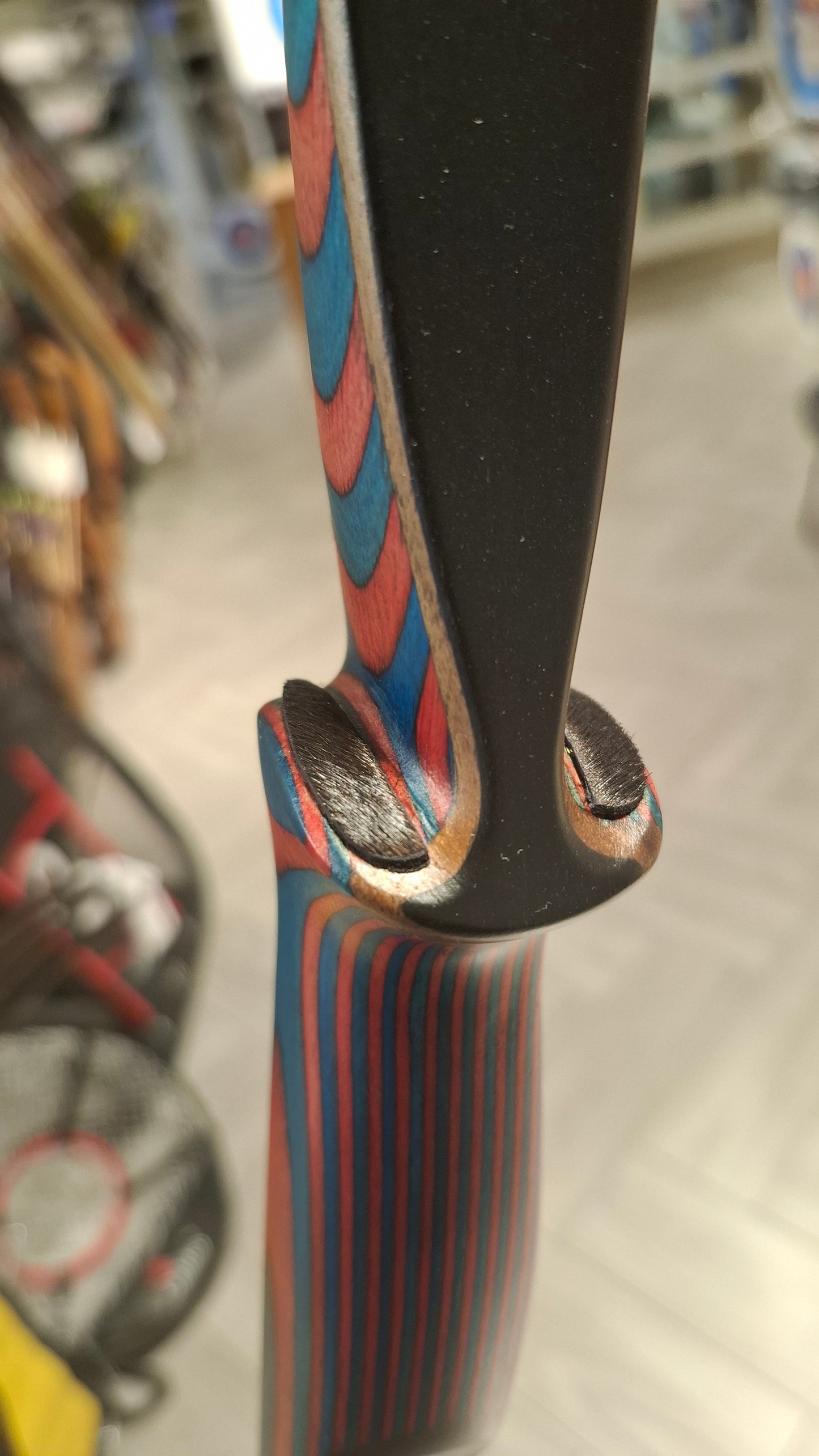 Falco Twin Longbow Colorwood - blue + pink