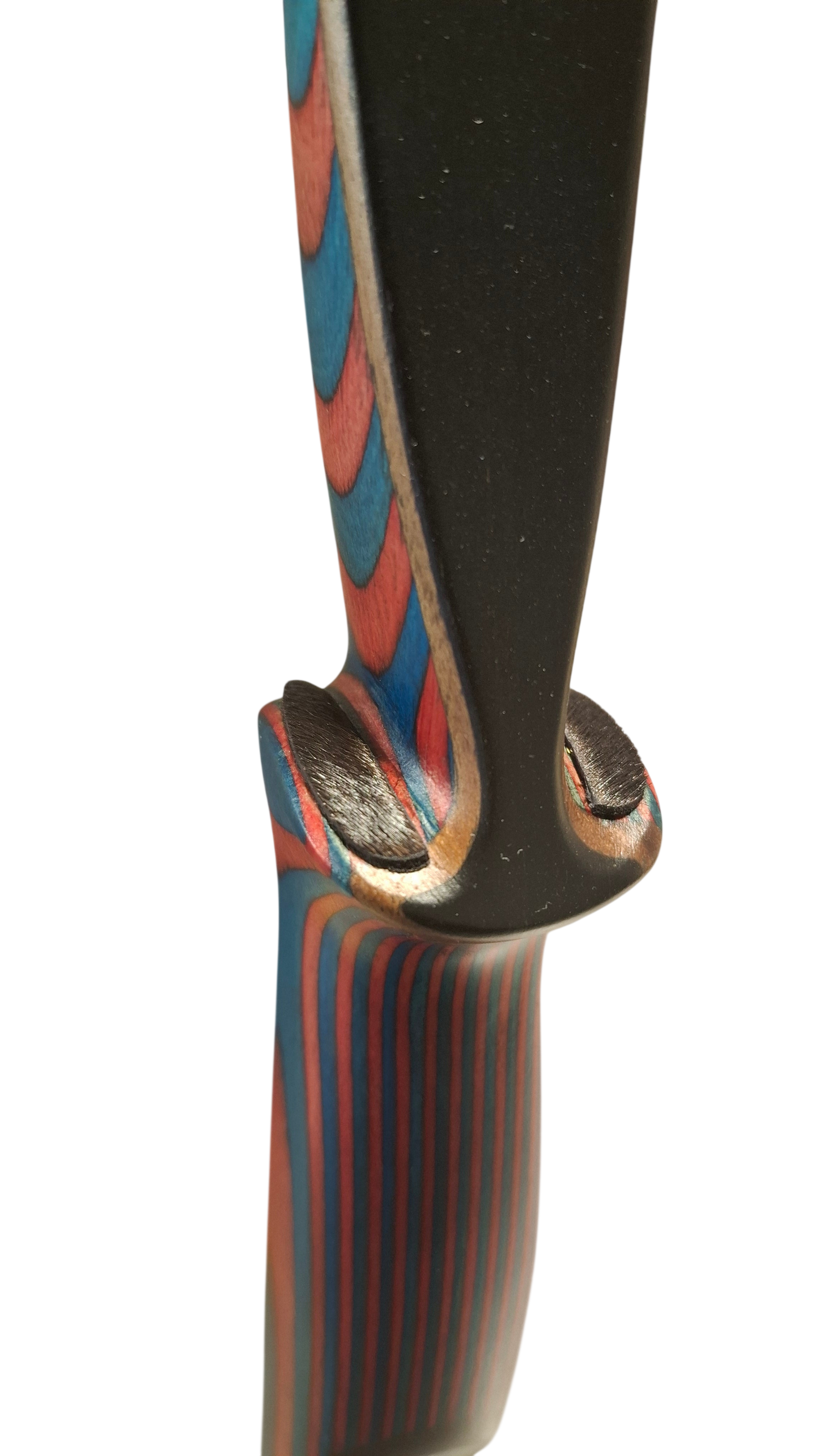 Falco Twin Longbow Colorwood - blue + pink