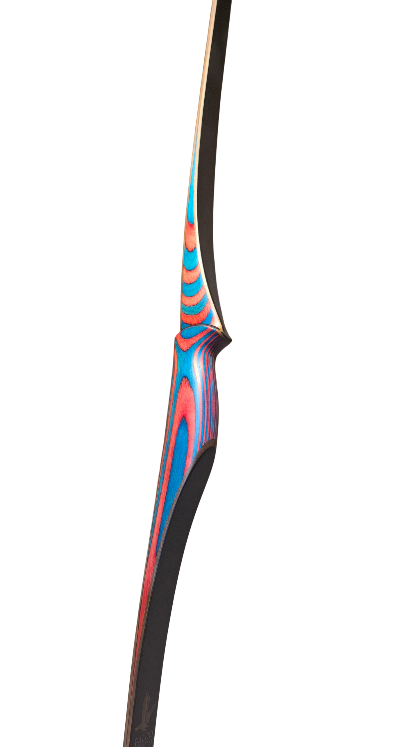 Falco Twin Longbow Colorwood - blue + pink