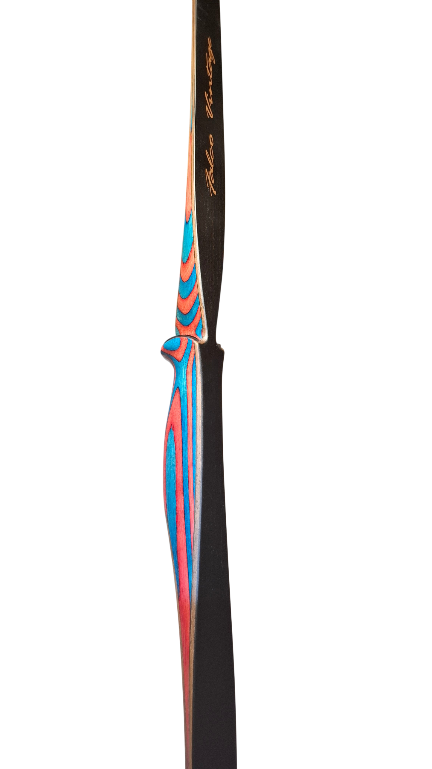 Falco Twin Longbow Colorwood - blue + pink