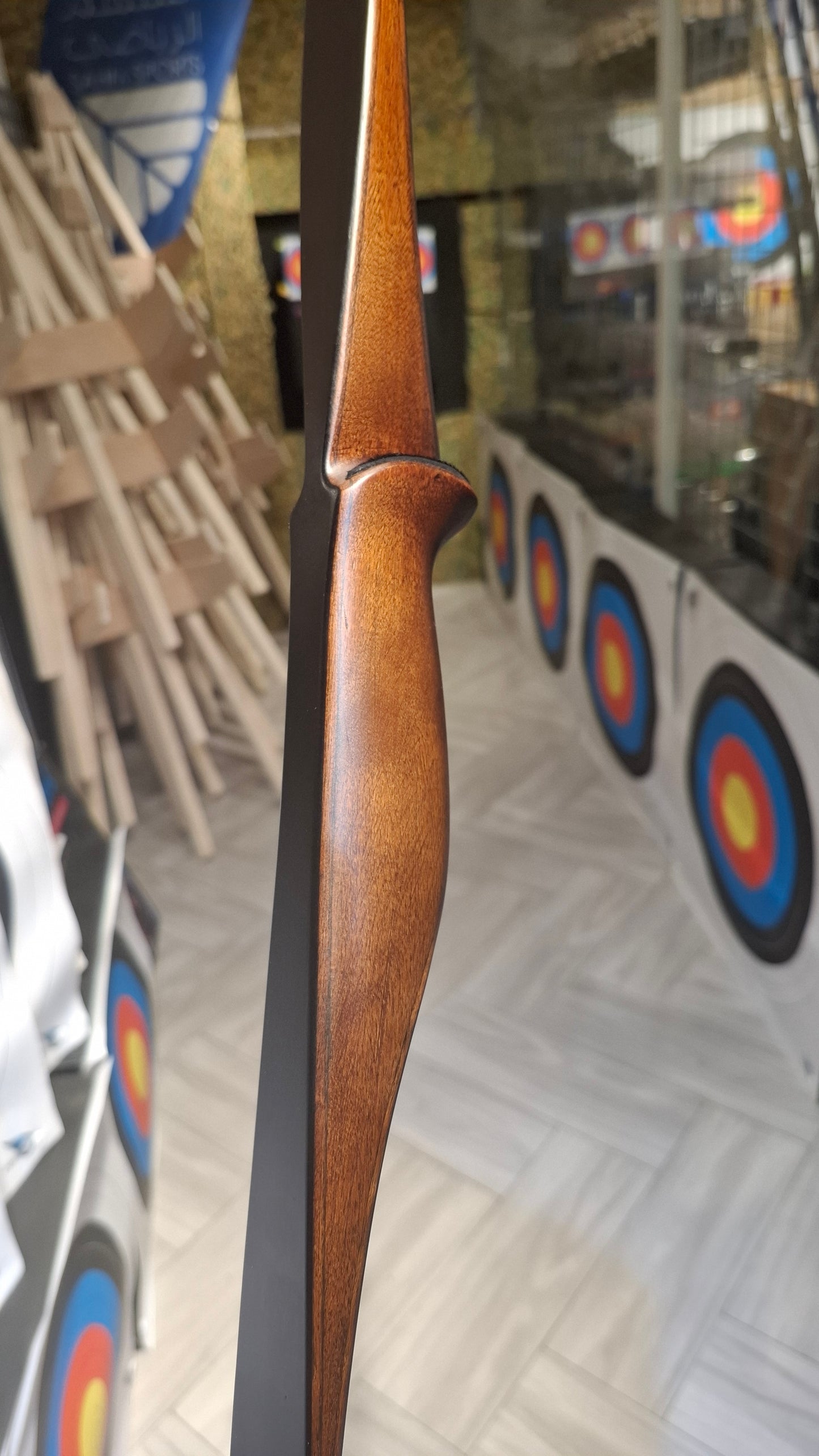 Falco Twin Longbow - Teak stain