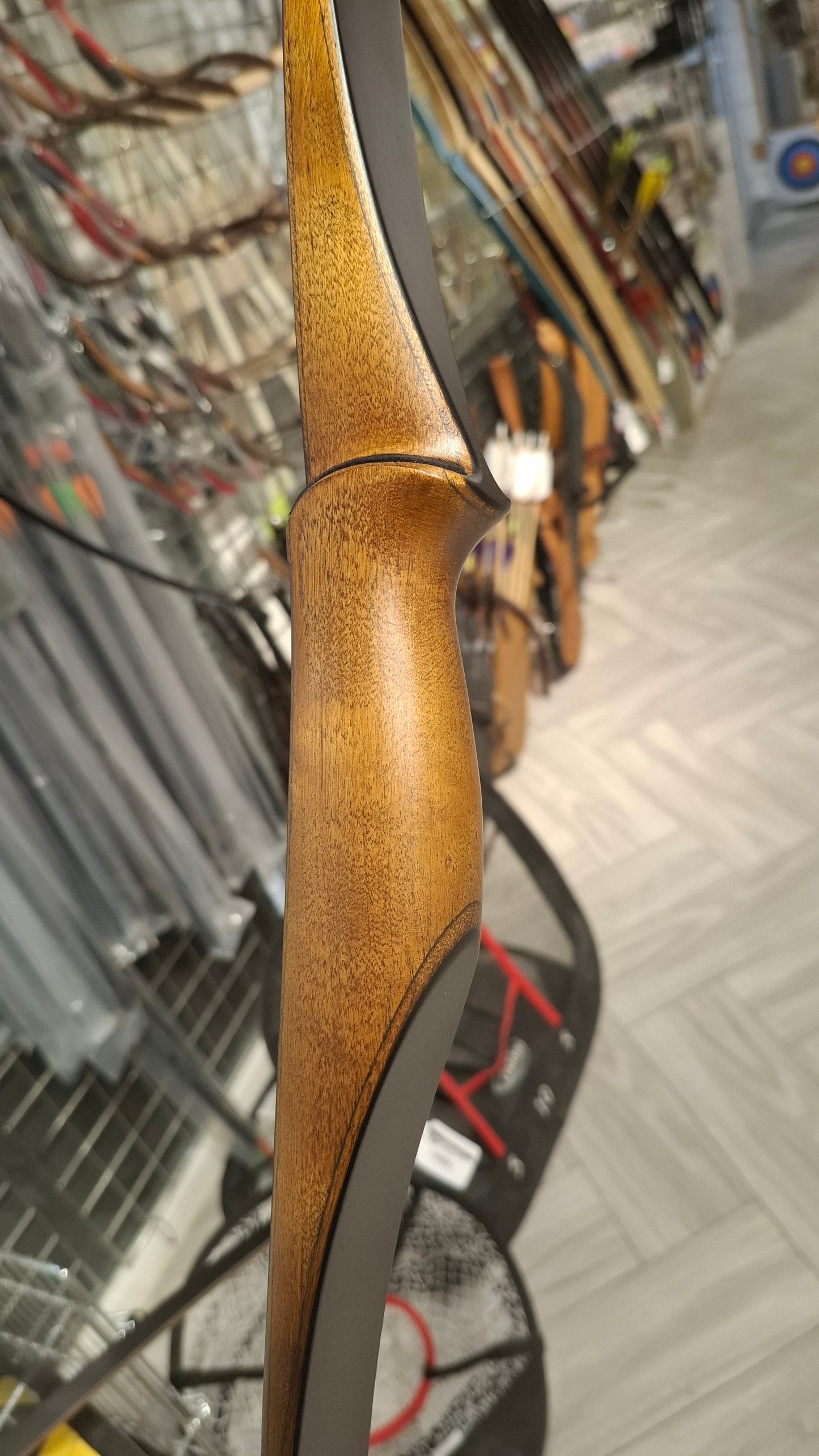 Falco Twin Longbow - Teak stain