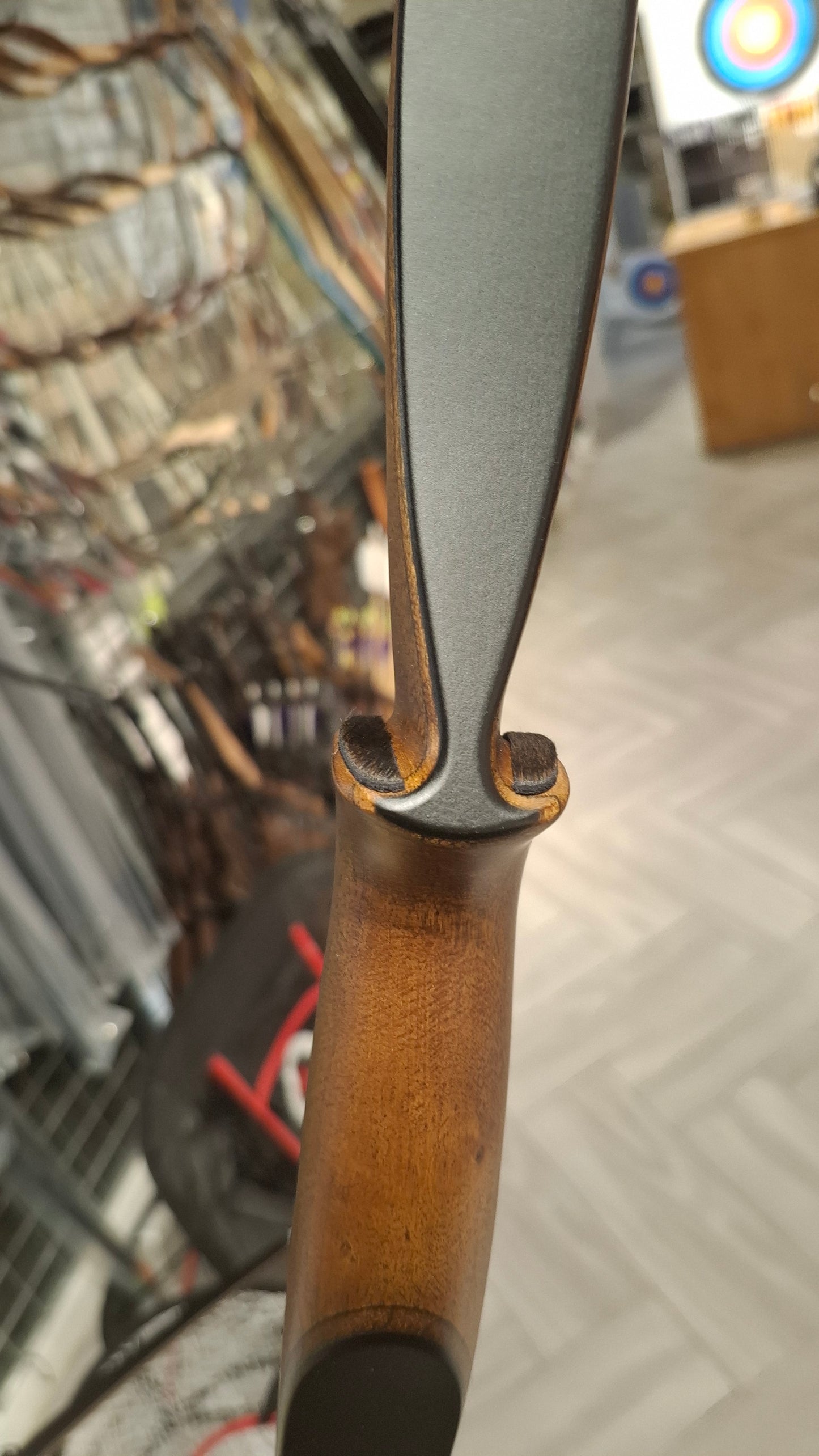 Falco Twin Longbow - Teak stain