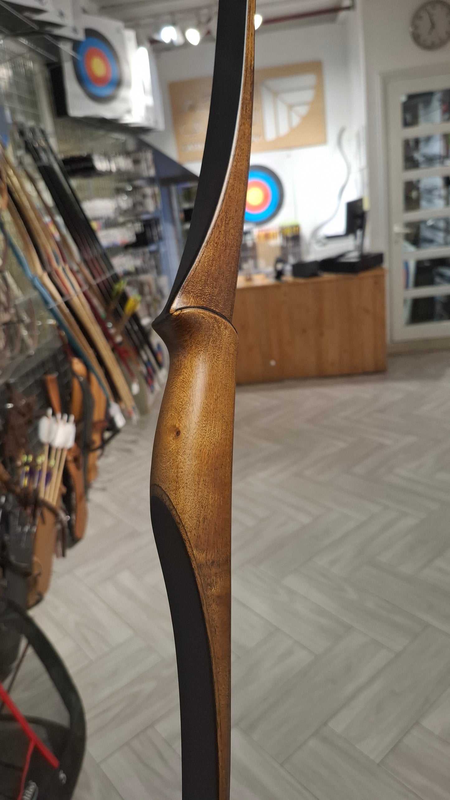 Falco Twin Longbow - Teak stain