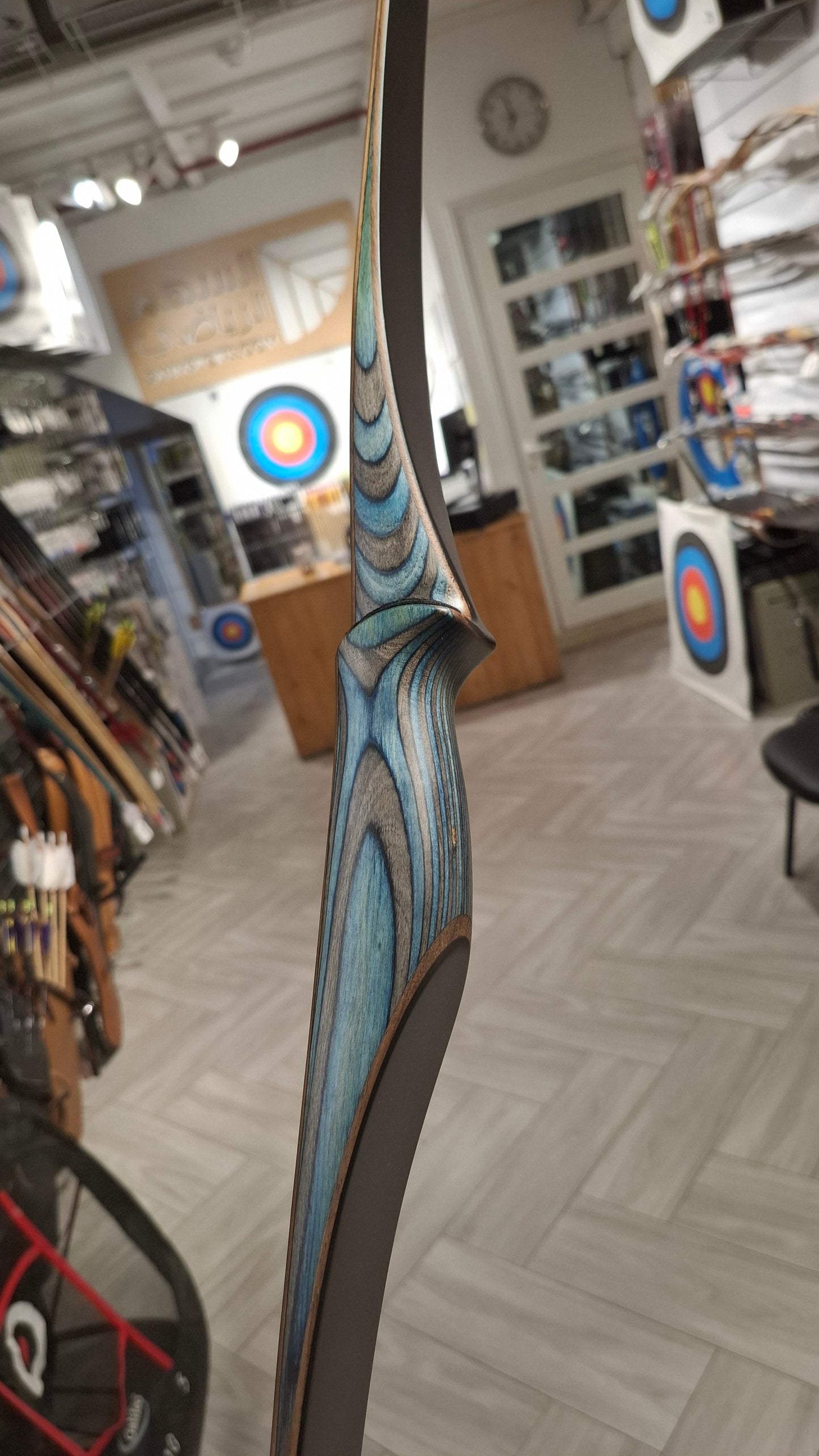 Falco Twin Longbow Colorwood - blue + grey