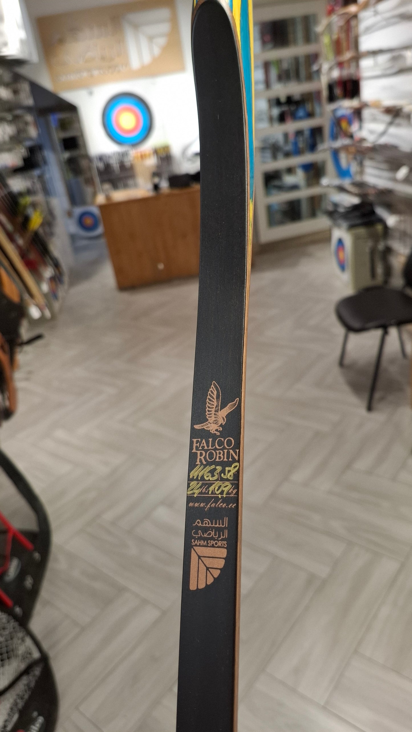 Falco Robin - Colorwood Yellow + Blue