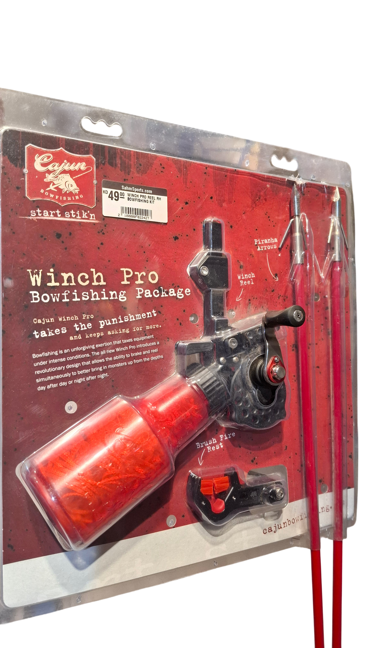 WINCH PRO REEL RH BOWFISHING KIT
