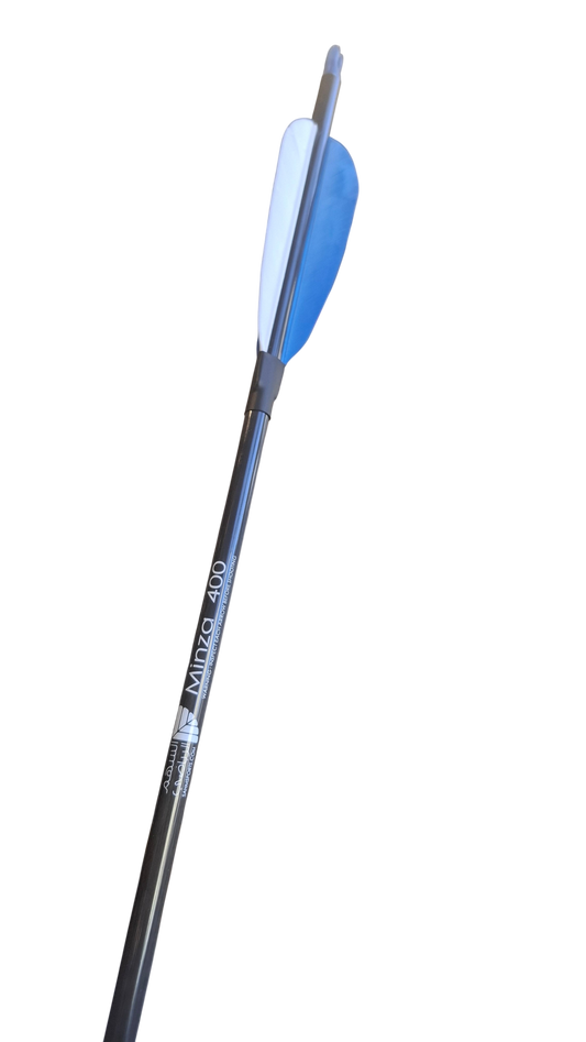 Minza Carbon Arrow Feather 33in سهم المنزع