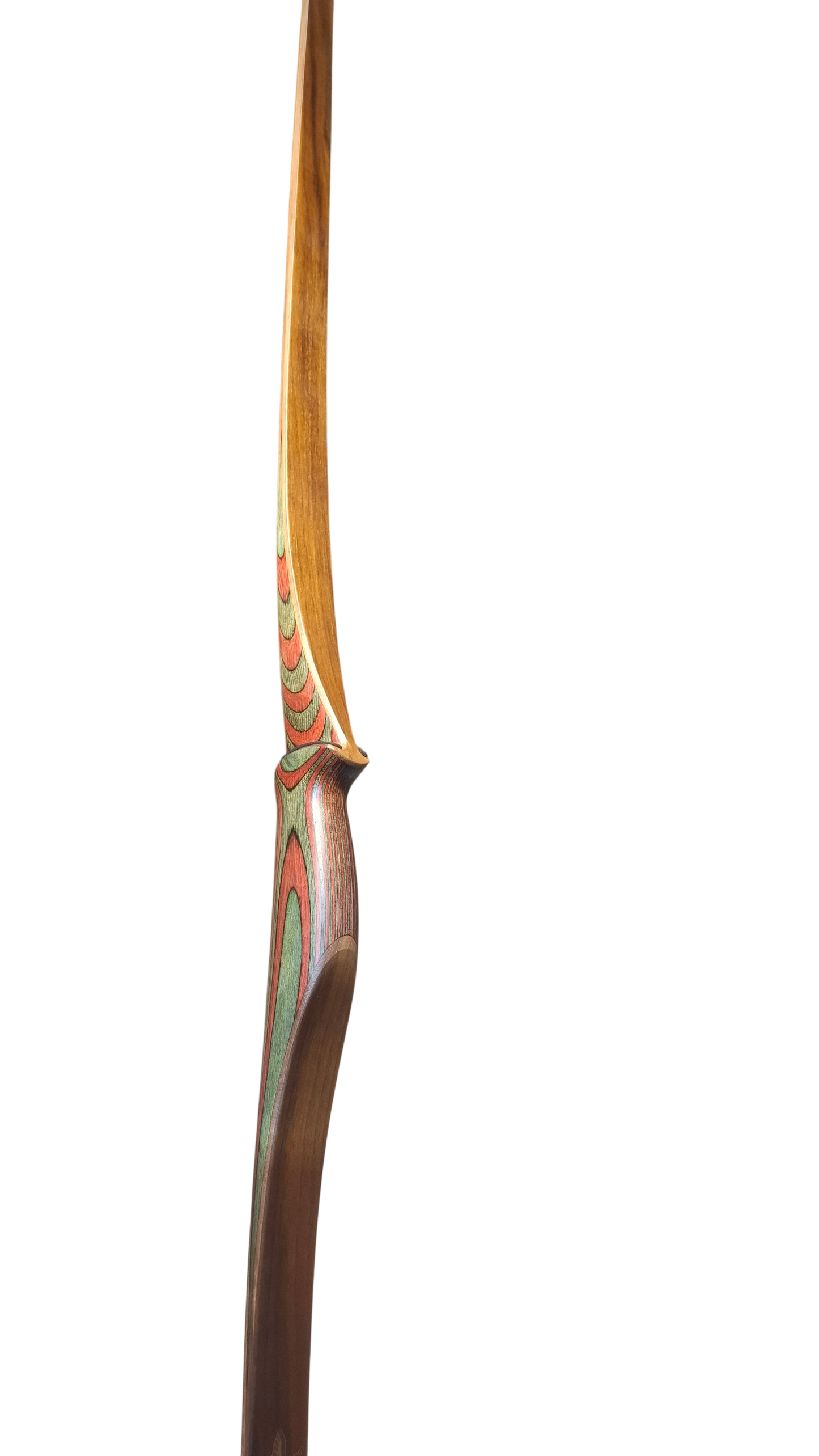 Falco Twin Longbow- Red + Green Exotic