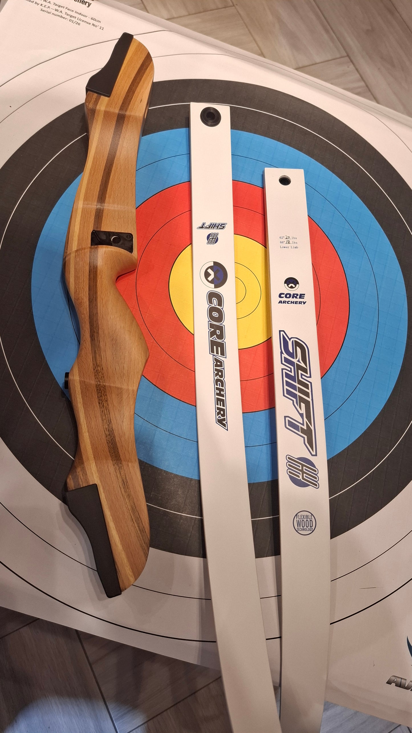 Core Shift Recurve 66in قوس شفت طول 66 بوصة