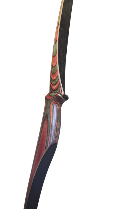 Falco Twin Longbow Colorwood - Red + Green
