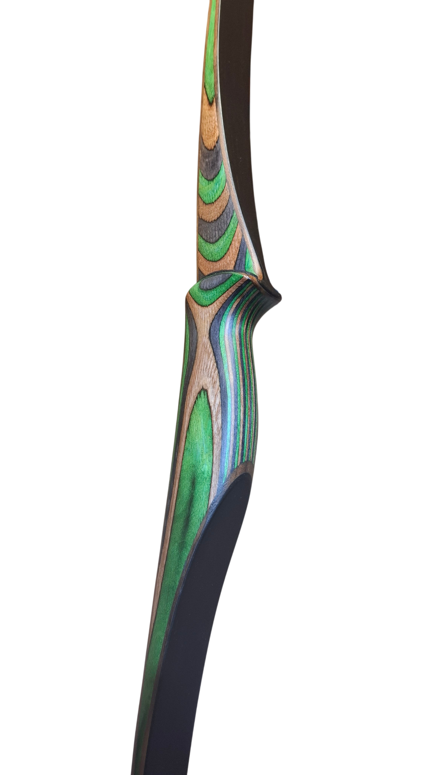Falco Twin Longbow Colorwood - green + grey
