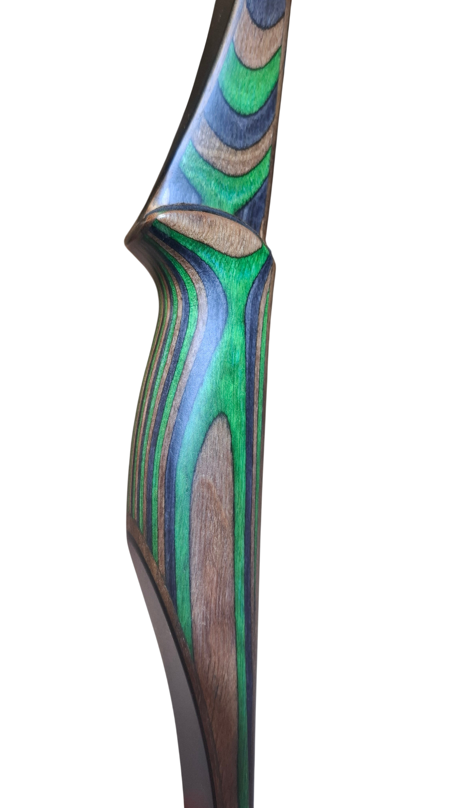 Falco Twin Longbow Colorwood - green + grey