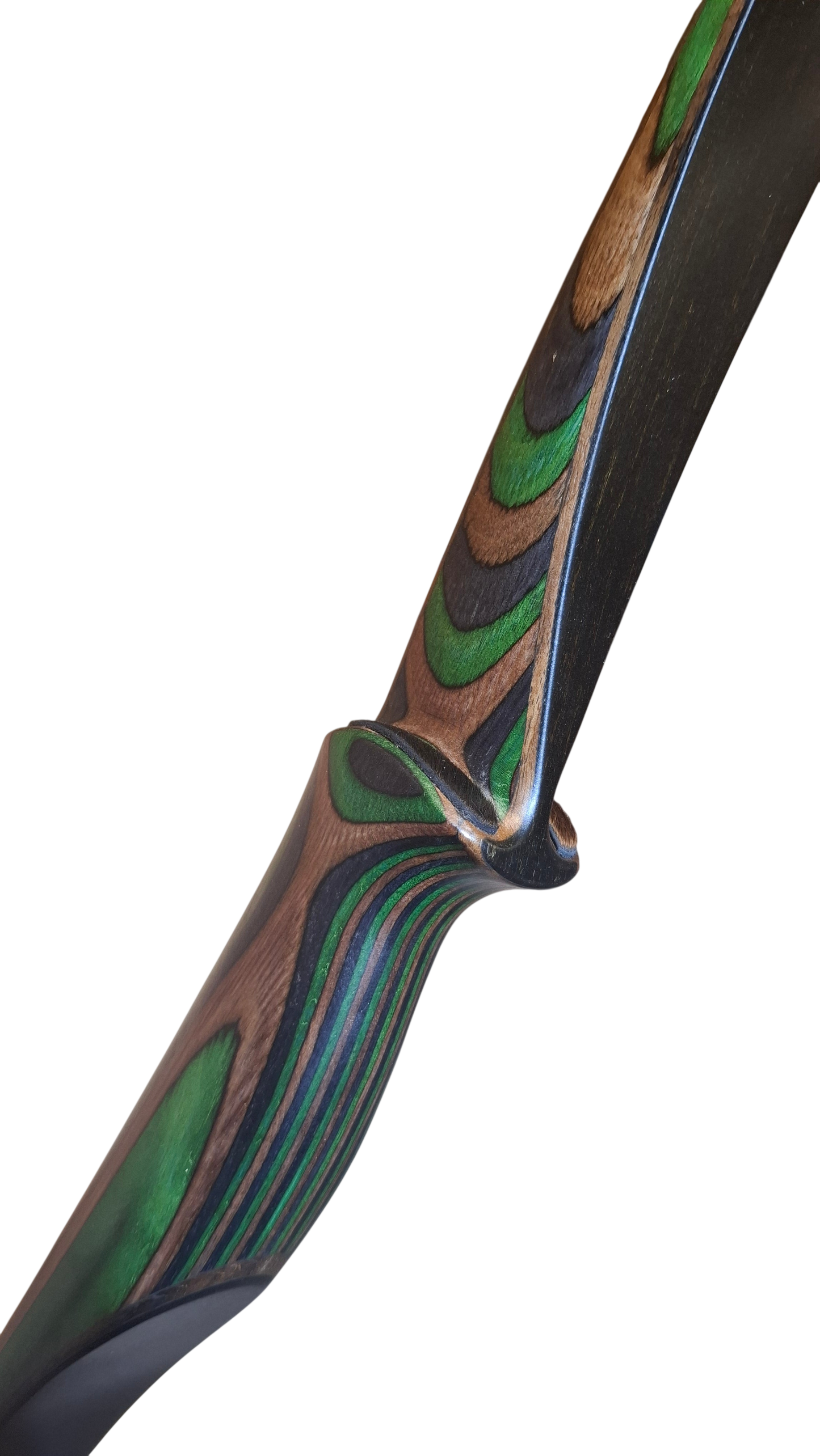 Falco Twin Longbow Colorwood - green + grey