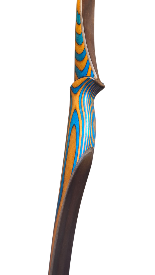 Falco Twin Longbow Blue + Orange exotic قوس فالكو تون