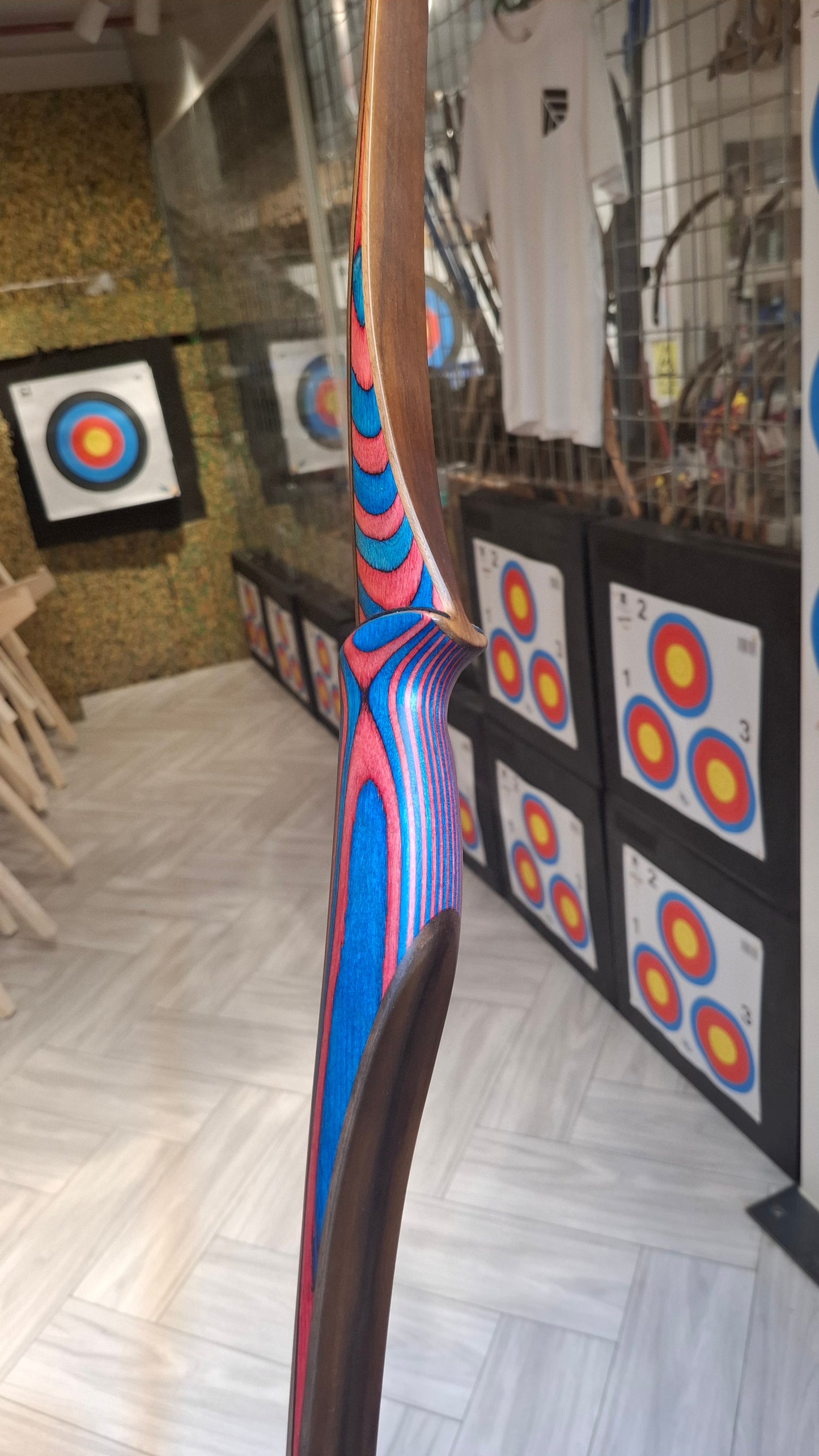 Falco Twin Longbow Pink + Blue exotic قوس فالكو تون