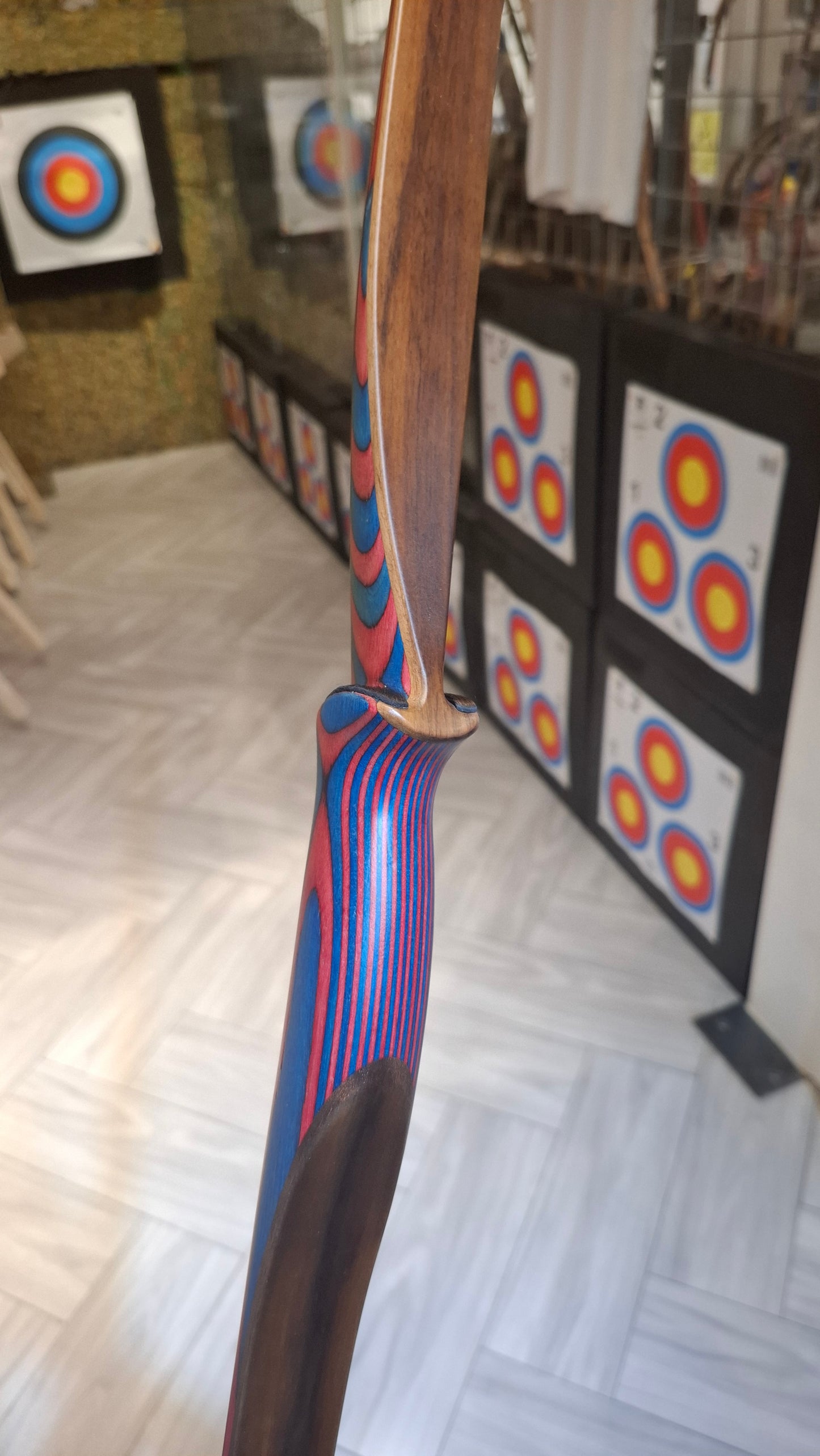 Falco Twin Longbow Pink + Blue exotic قوس فالكو تون