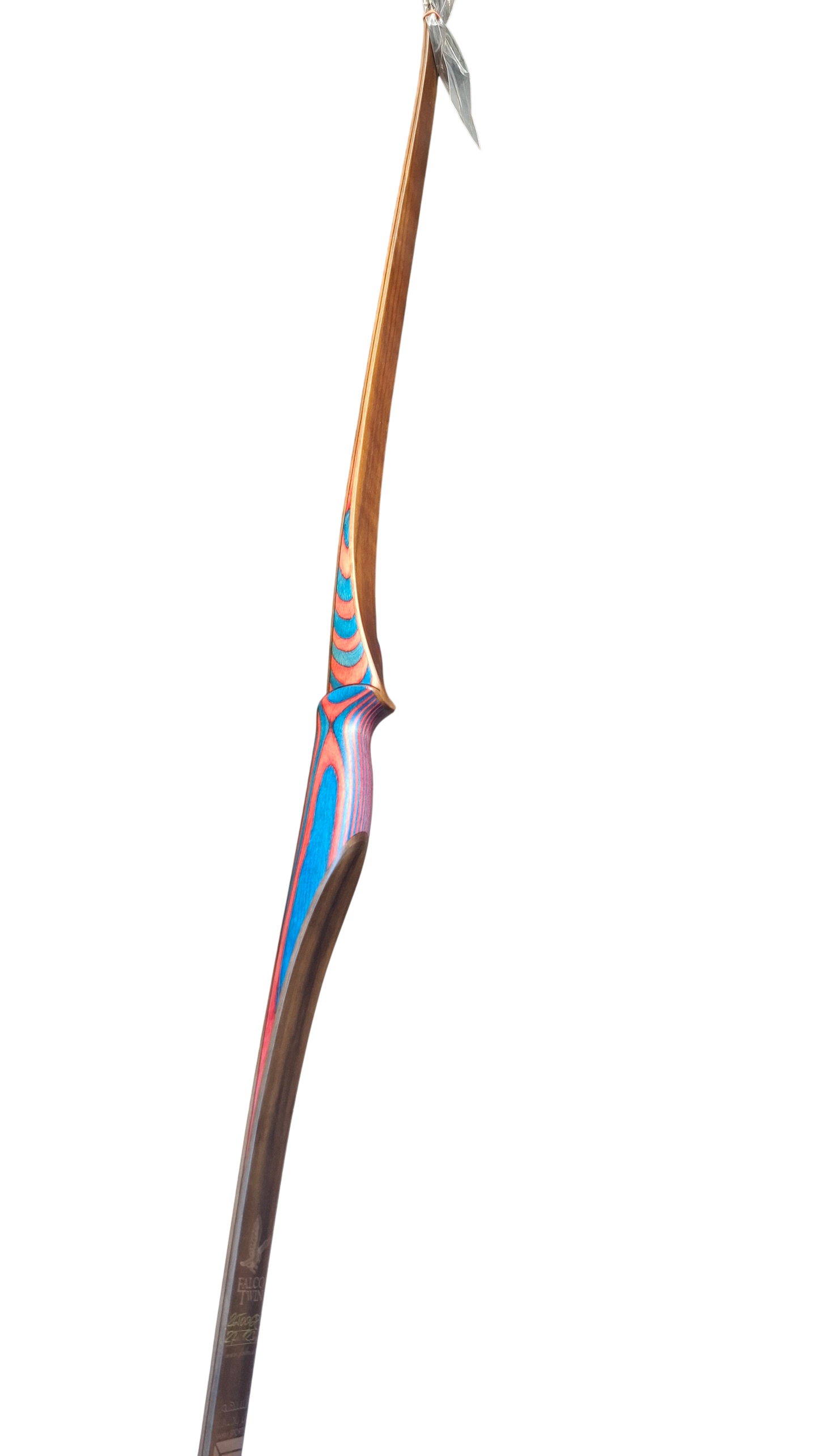 Falco Twin Longbow Pink + Blue exotic قوس فالكو تون