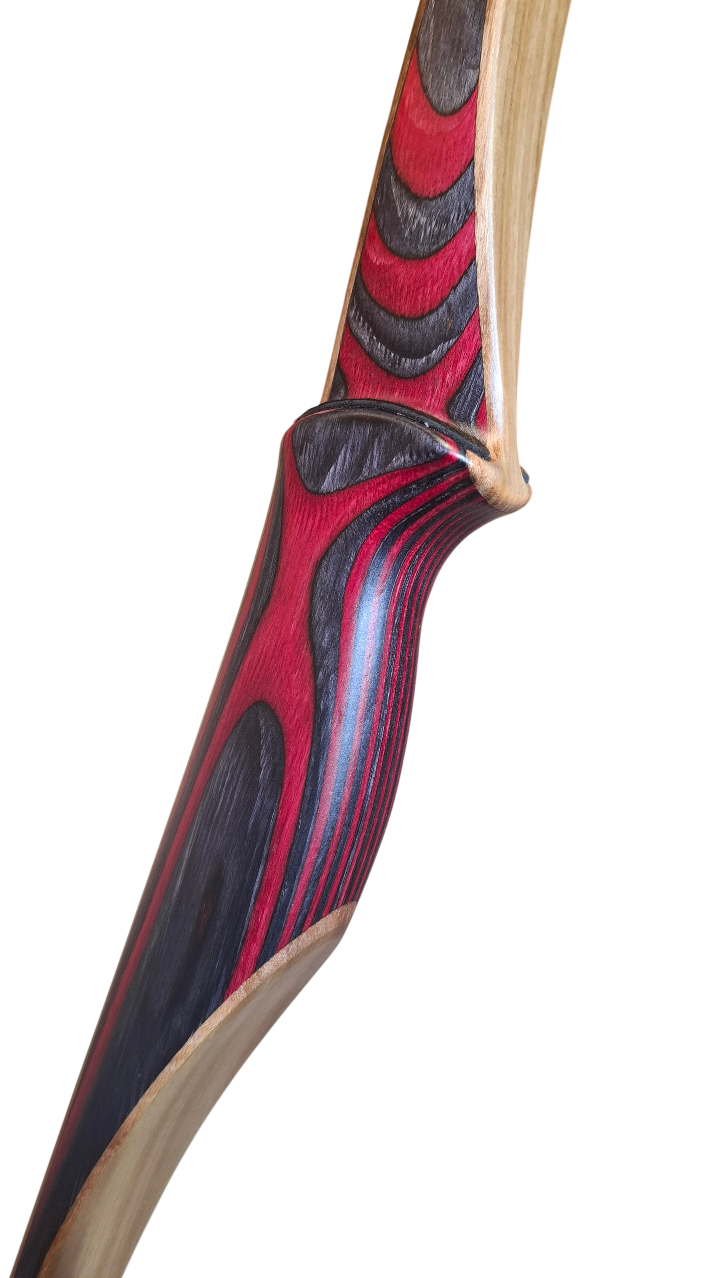 Falco Twin Longbow Red + Grey exotic قوس فالكو تون
