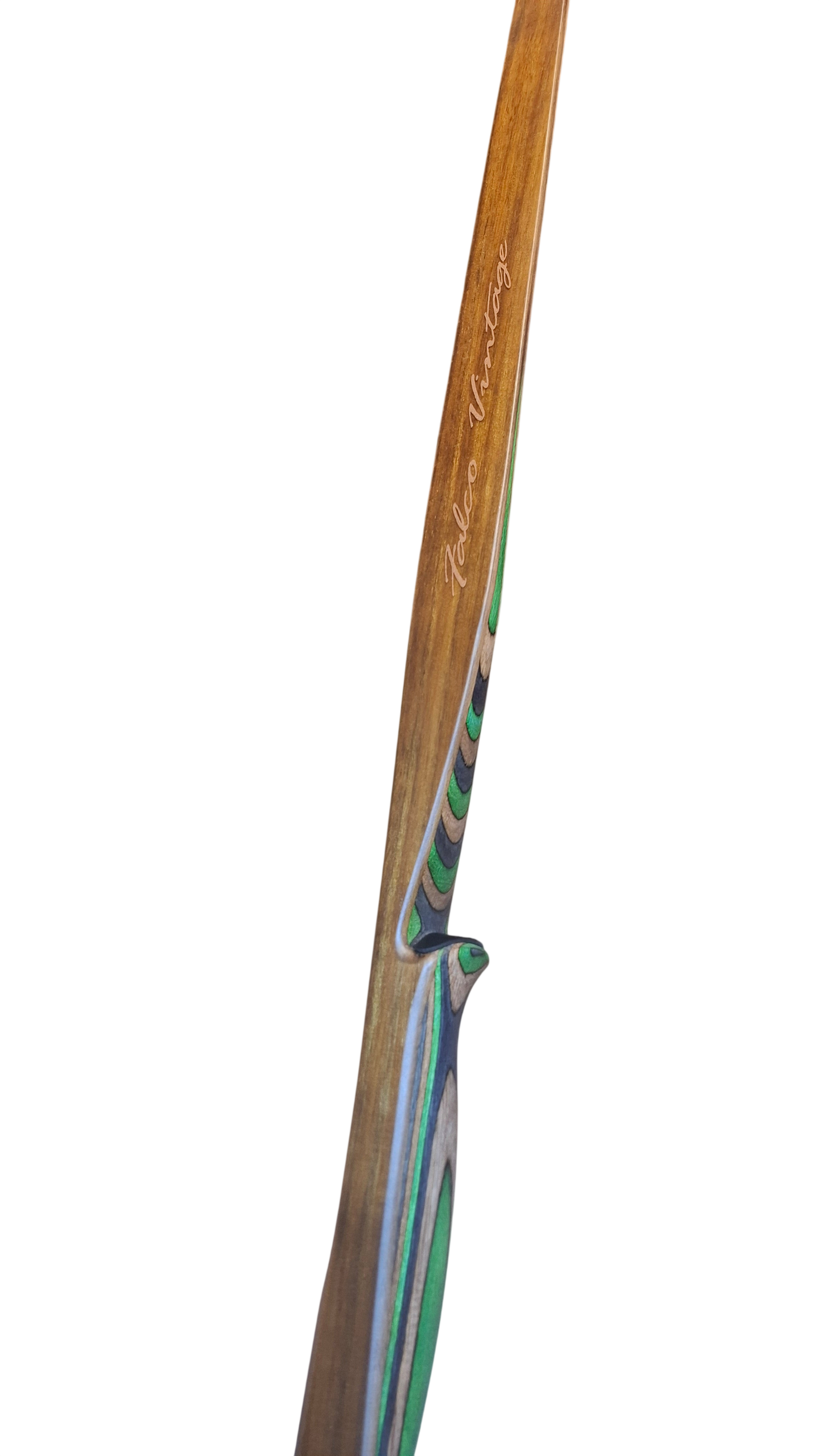 Falco Legend Longbow Green + Grey exotic قوس فالكو لجند