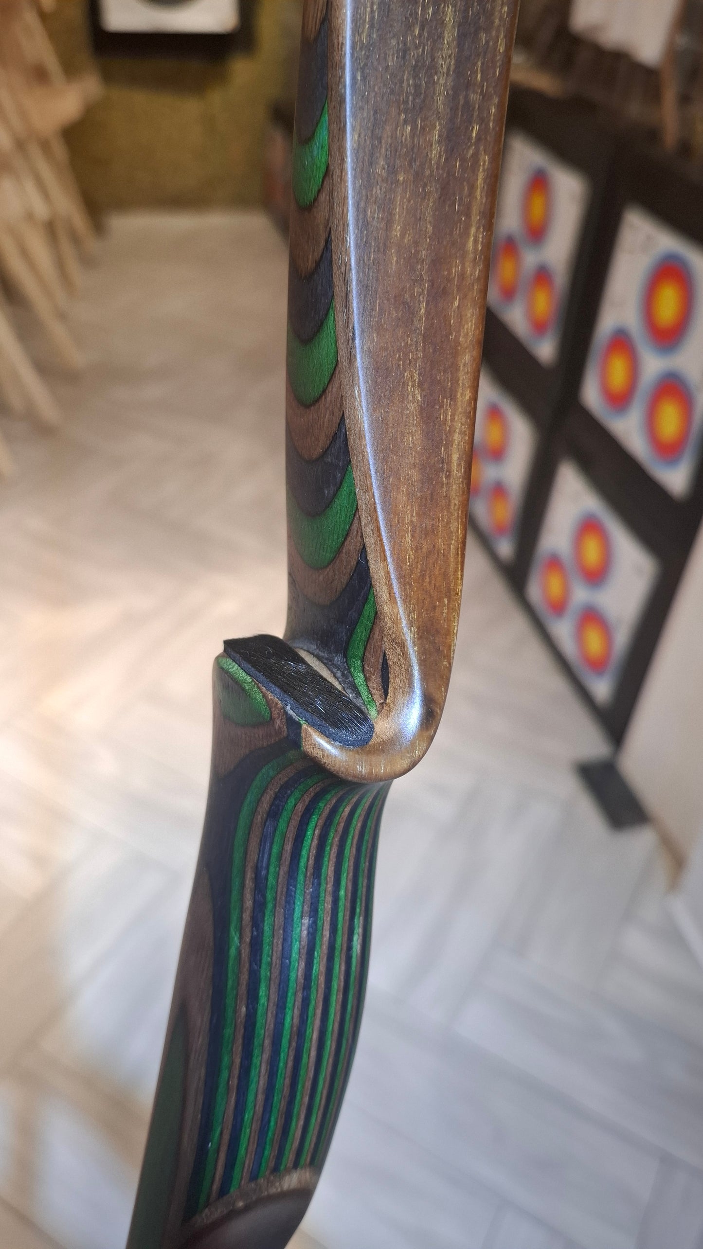 Falco Legend Longbow Green + Grey exotic قوس فالكو لجند