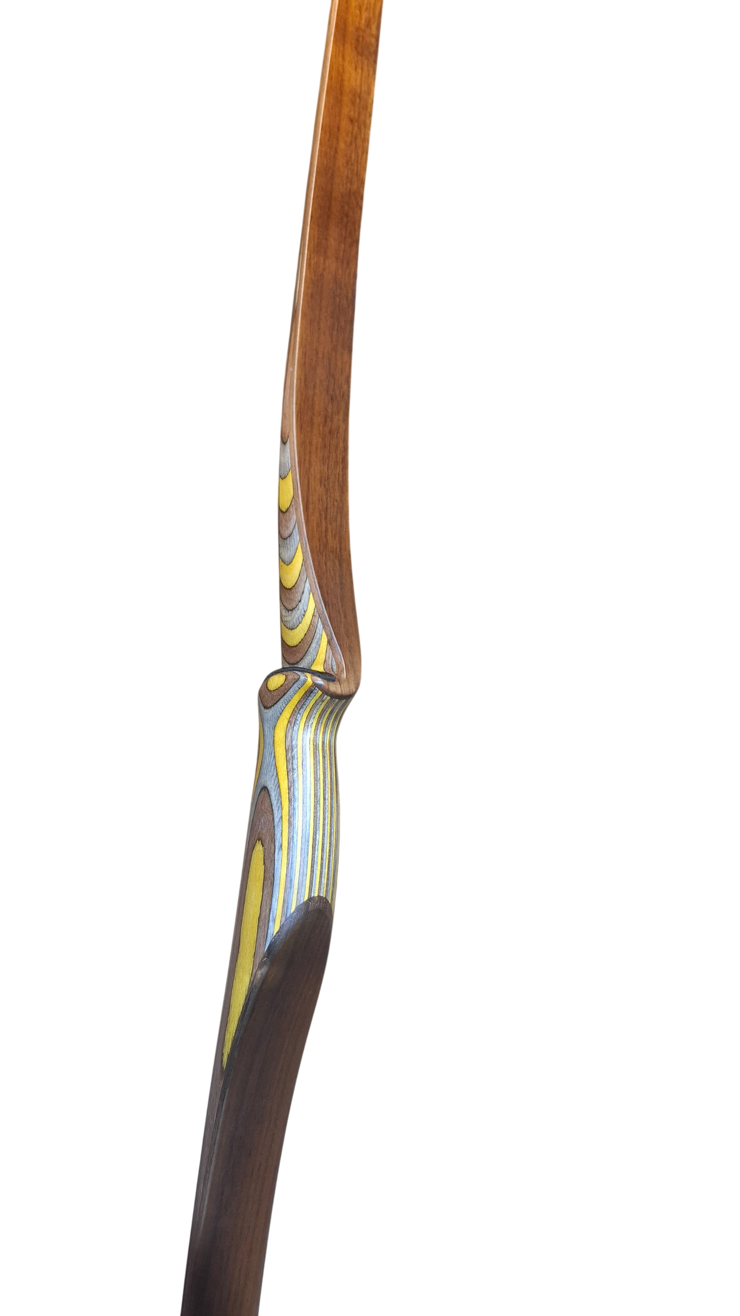 Falco Legend Longbow Yellow + Grey exotic قوس فالكو لجند