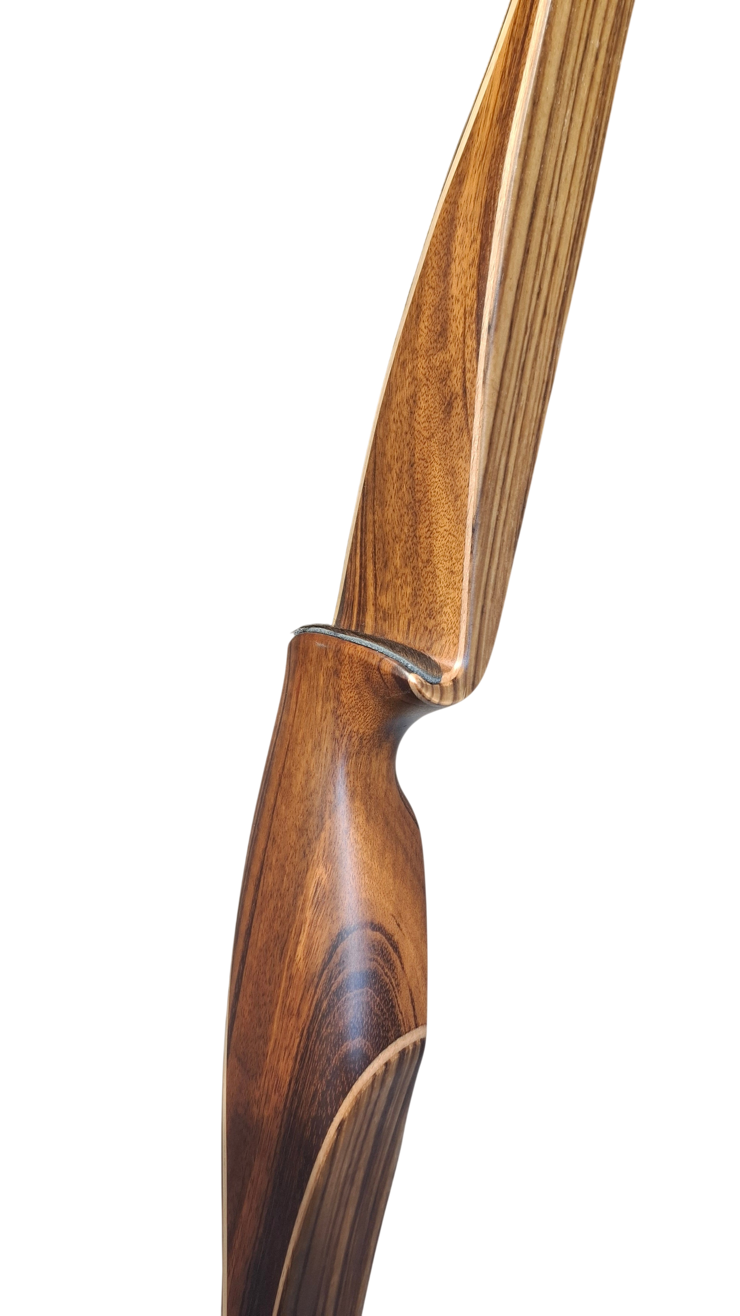 Falco Force Longbow package - Tigerwood + Zebrano wood