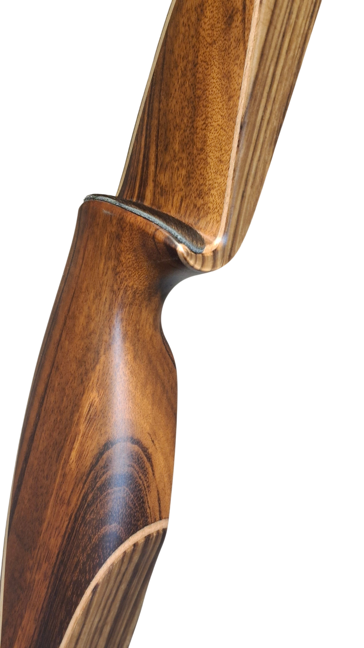 Falco Force Longbow package - Tigerwood + Zebrano wood