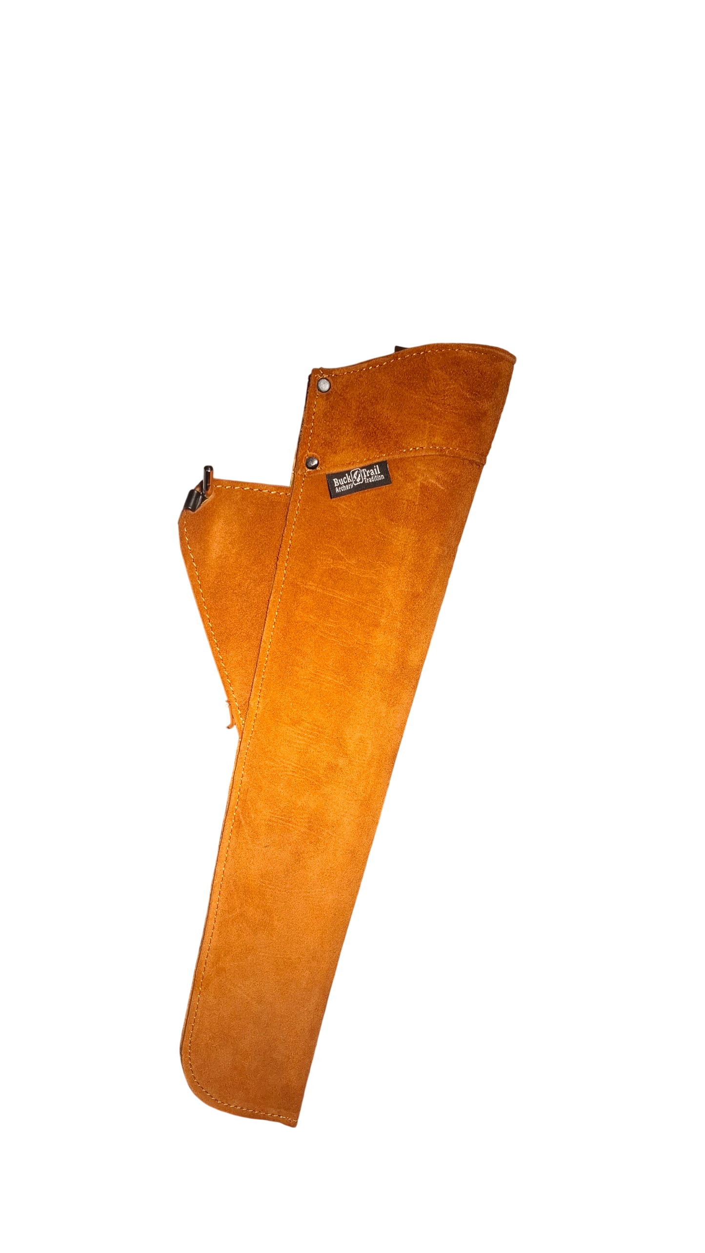 TRADITIONAL SIDE QUIVER DOUBLE SUEDE  كنانة أسهم